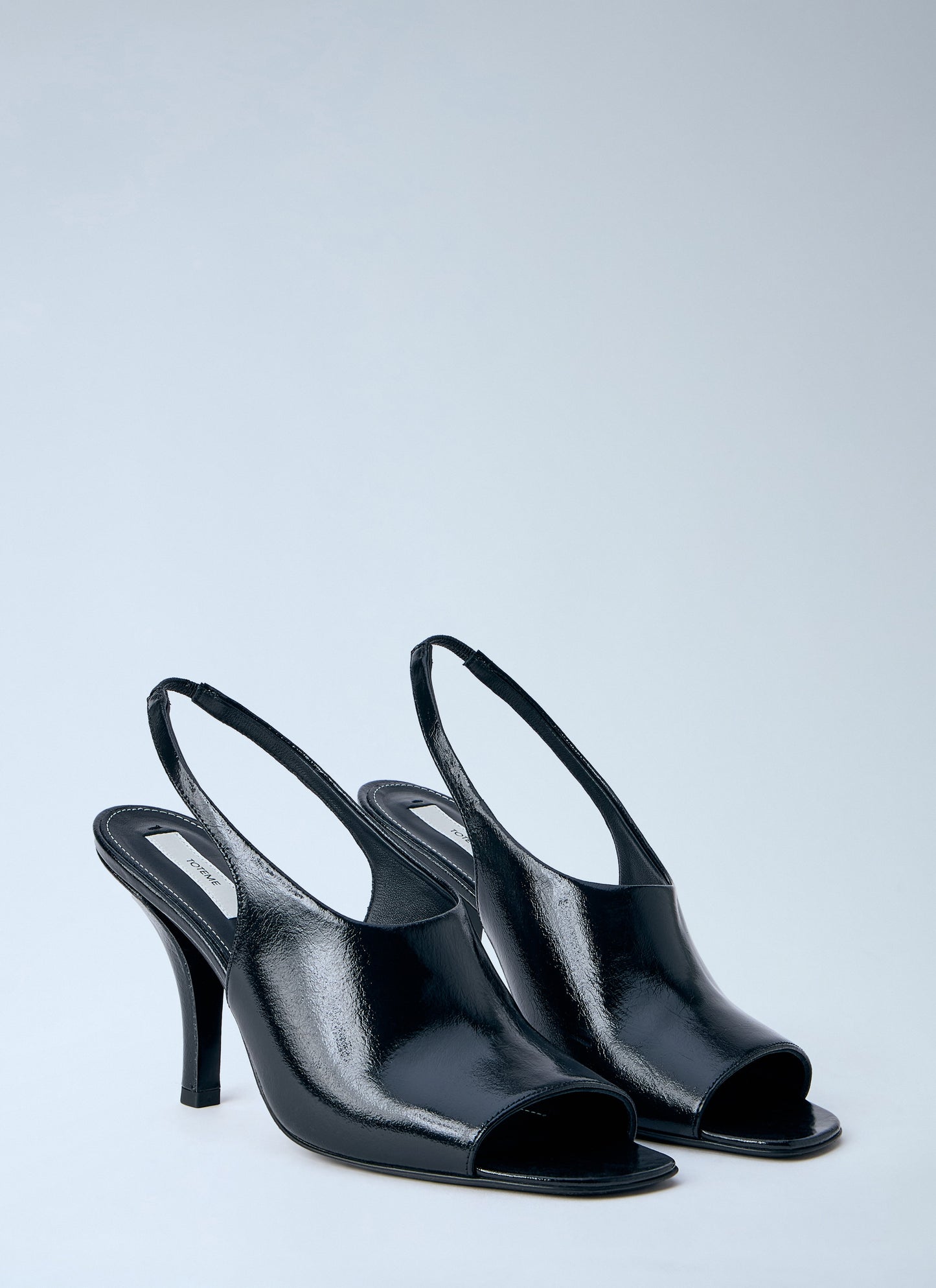 Toteme Women Slingback Peep-Toe Heels TOTEME