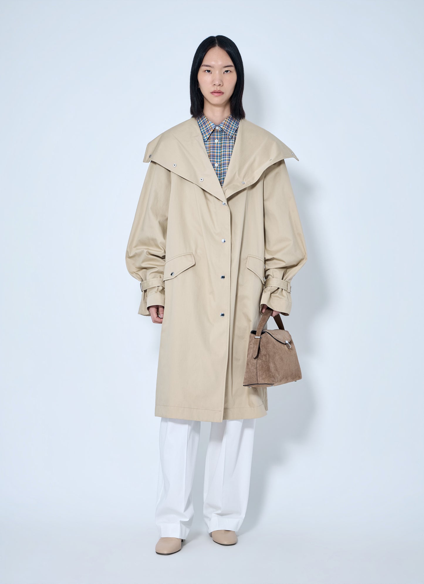 Toteme Women Oversized Cotton Trench