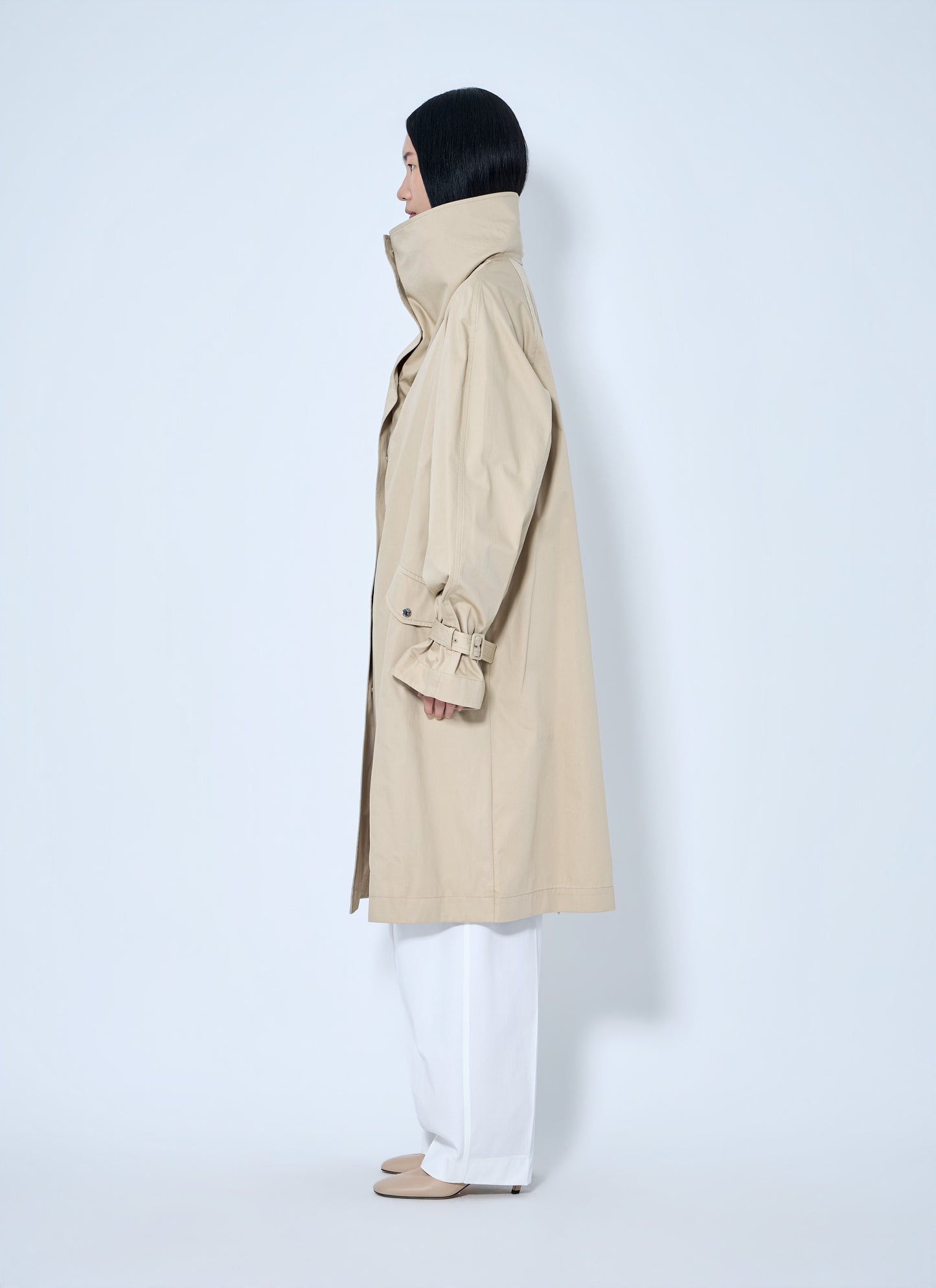 Toteme Women Oversized Cotton Trench
