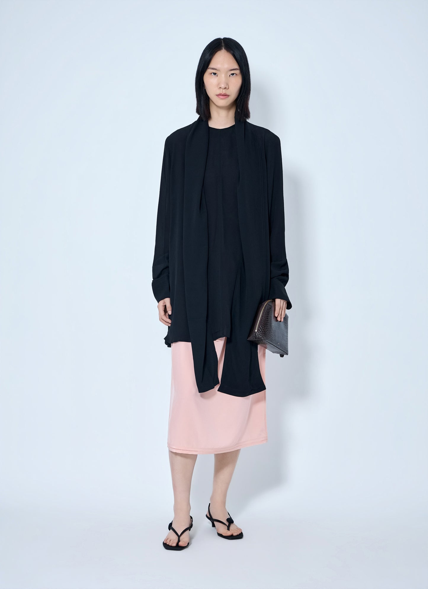 Toteme Women Draped Scarf Blouse