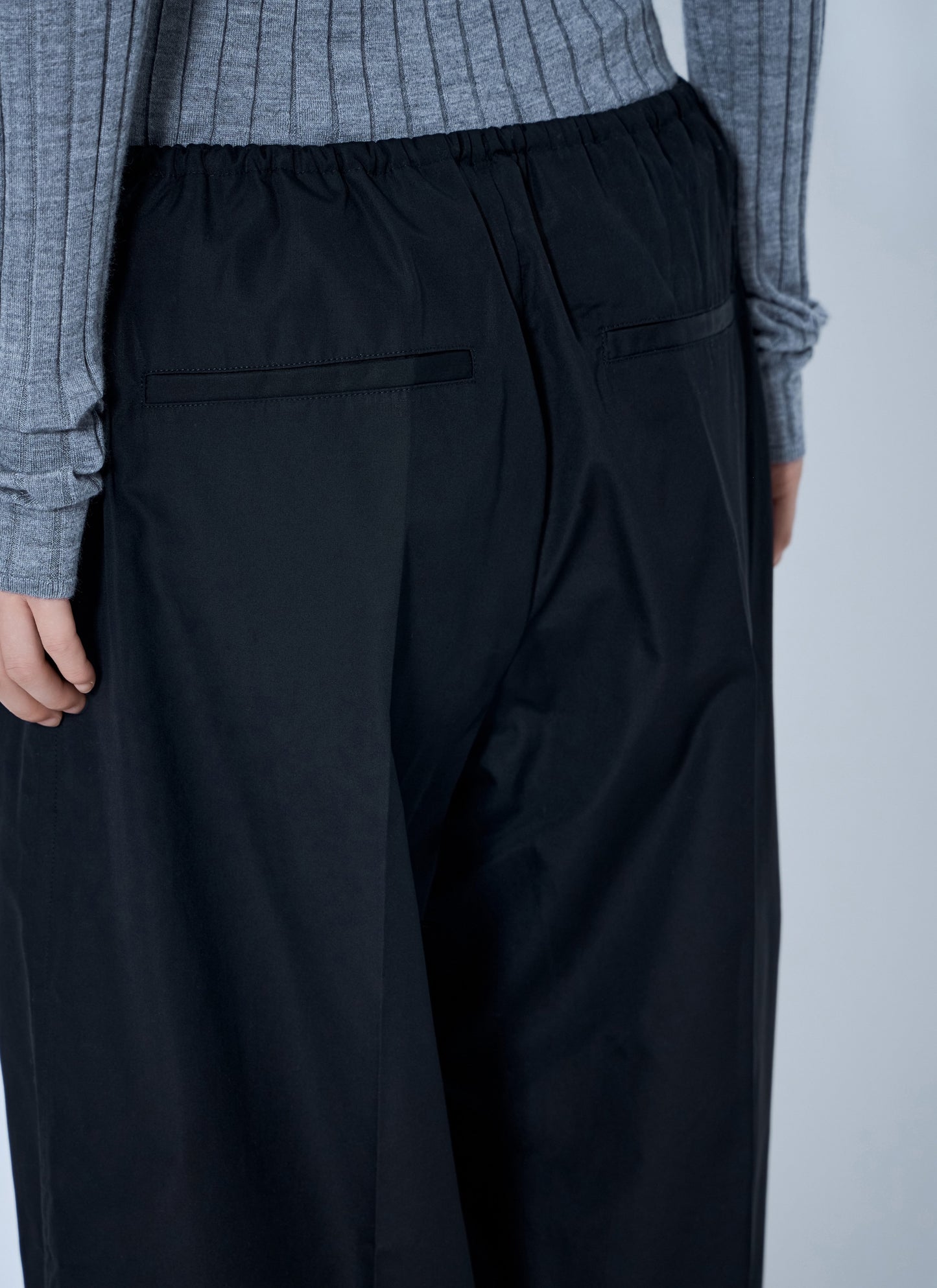 Toteme Women Drawstring Cotton Trousers TOTEME