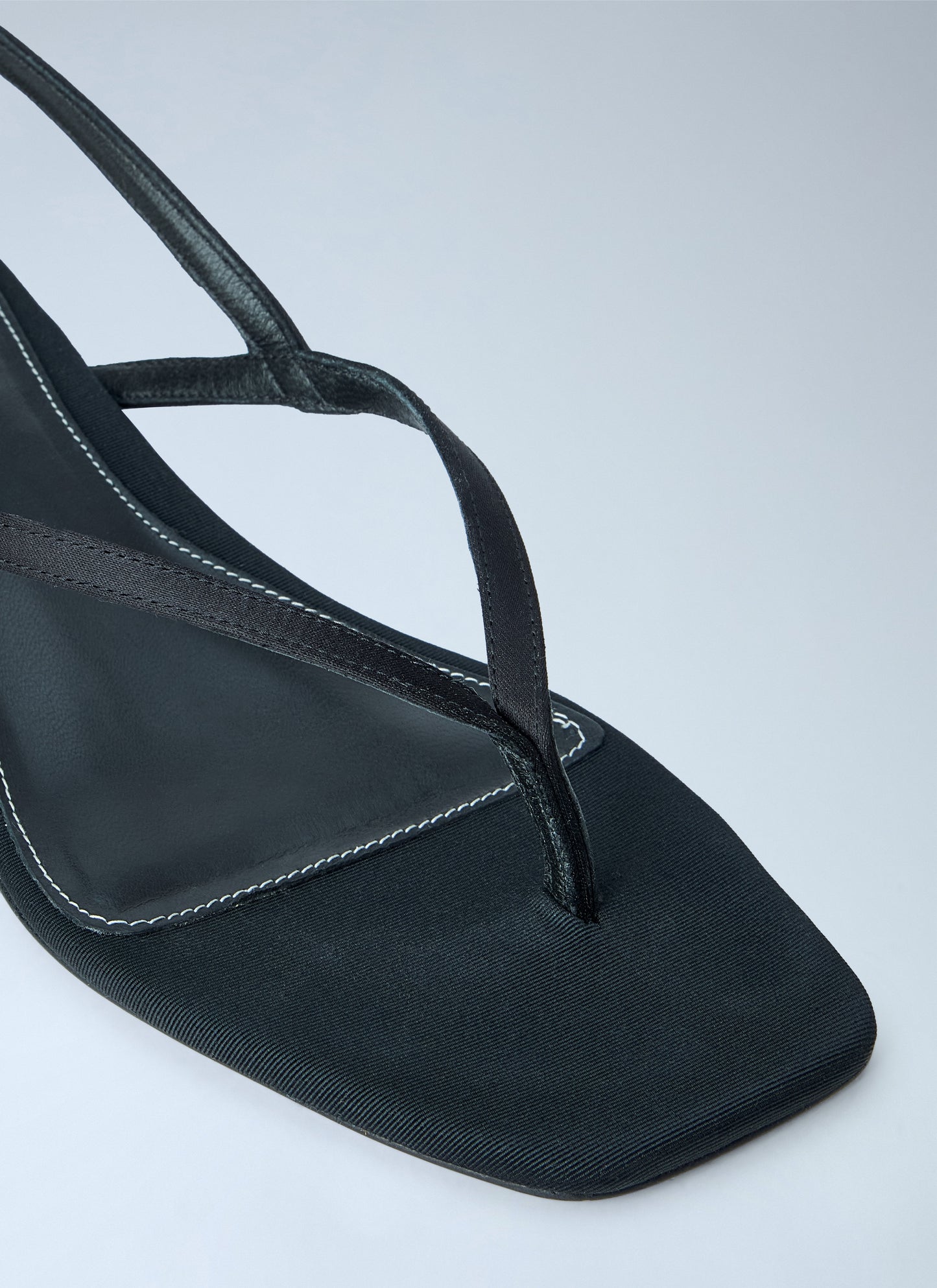 Toteme Women Slingback Satin Sandals TOTEME