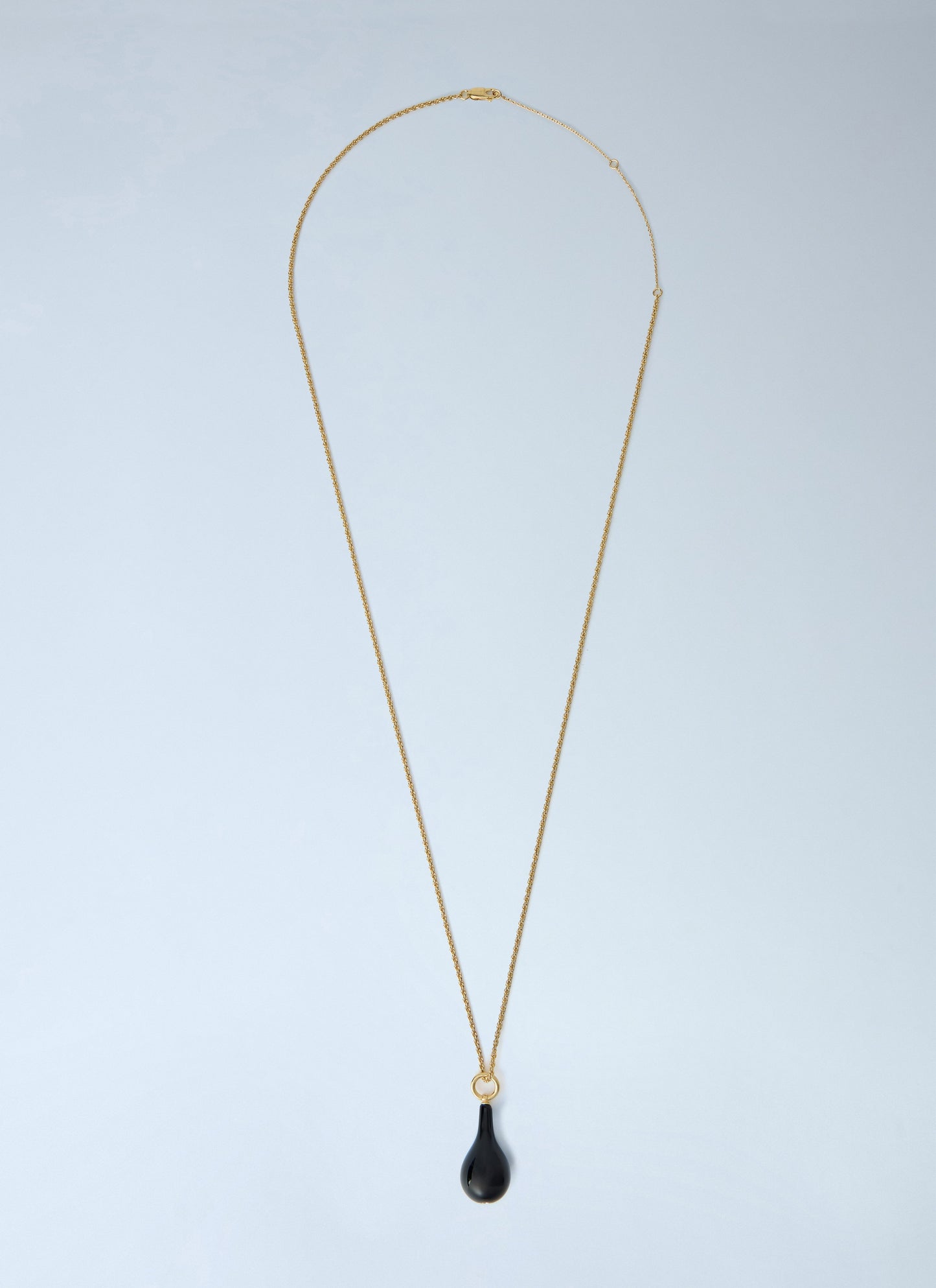 Toteme Women Medium Onyx Drop Necklace TOTEME