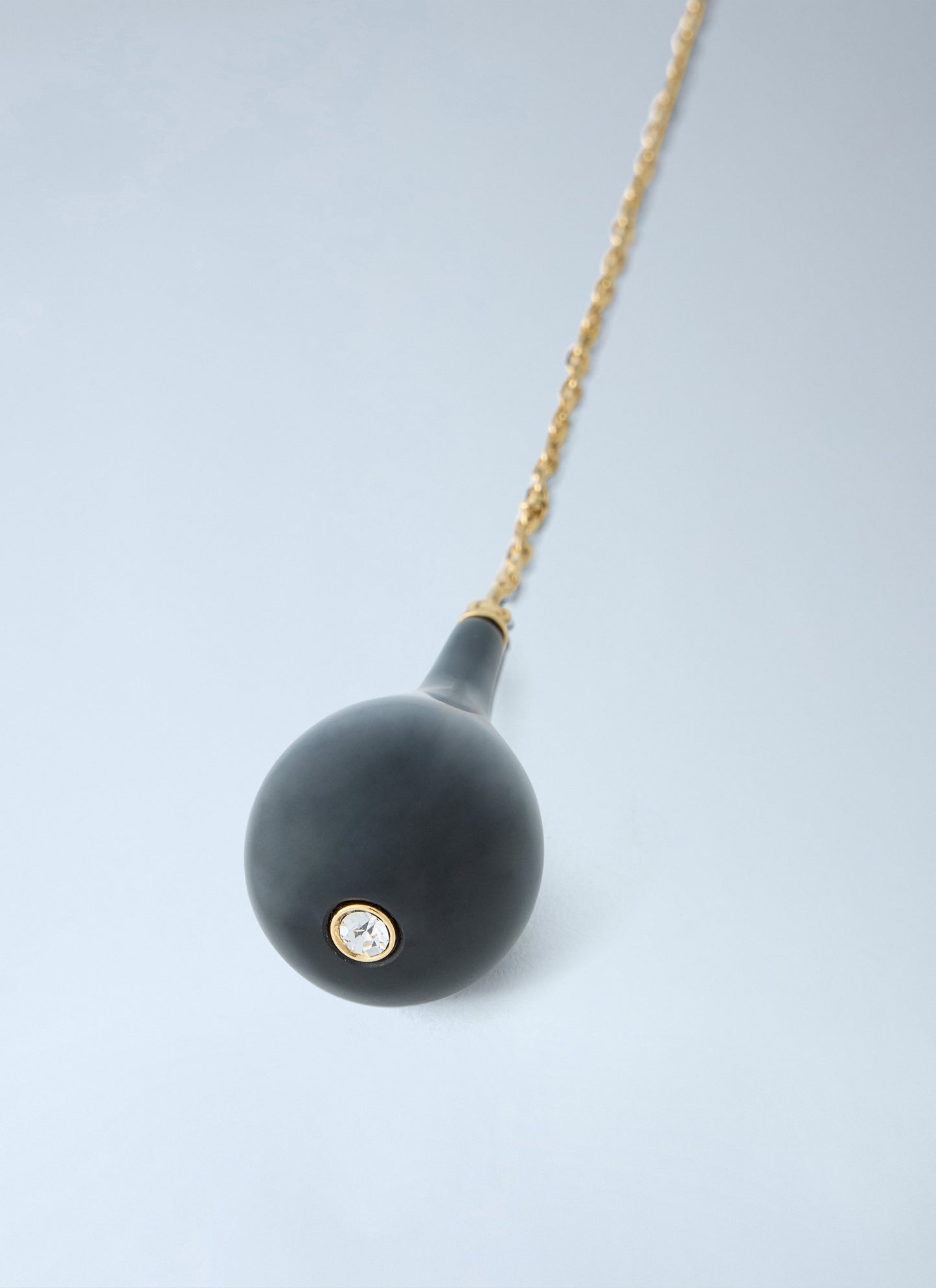 Toteme Women Large Onyx Drop Necklace
