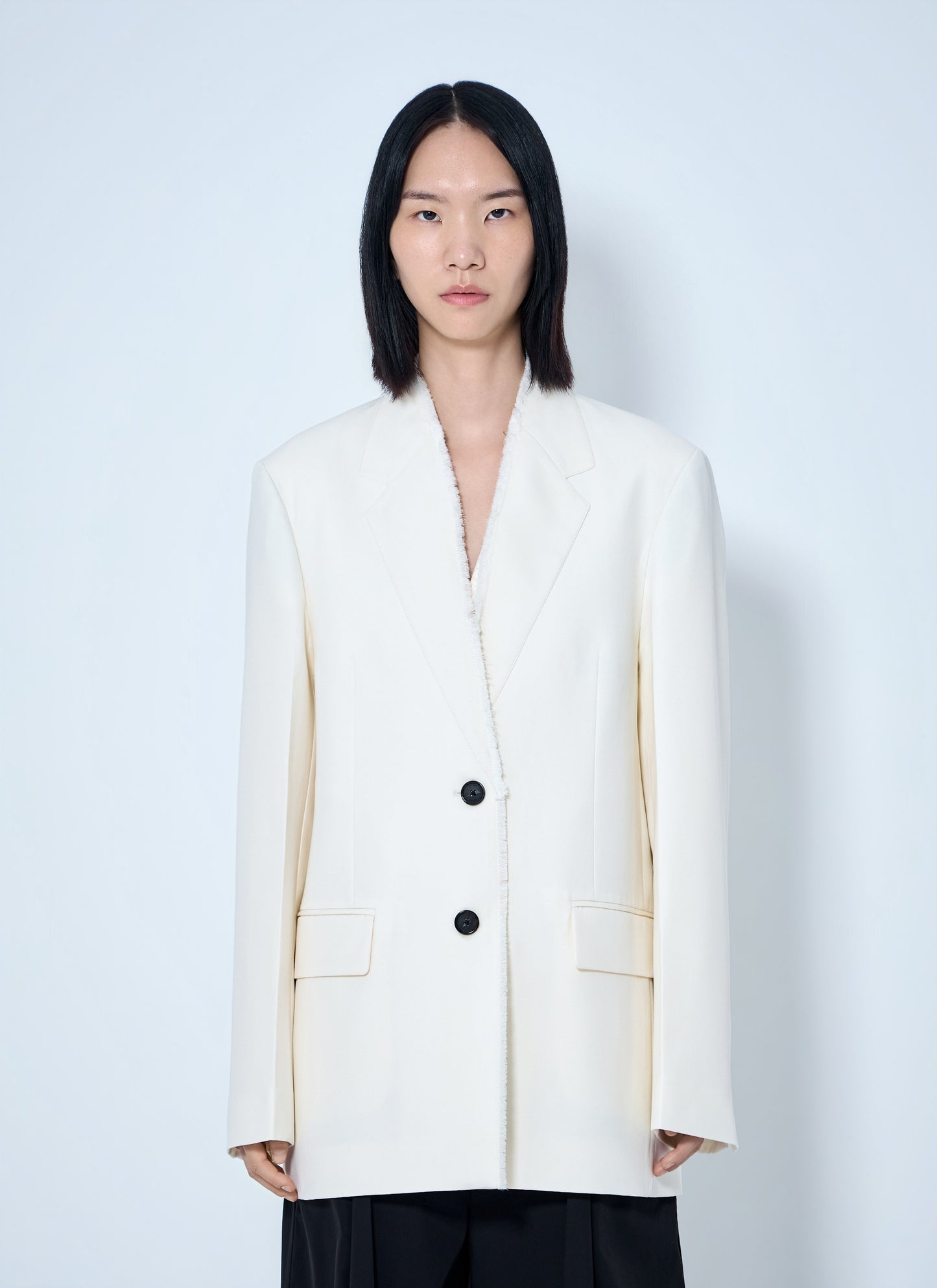 Toteme Women Raw Lapel Blazer