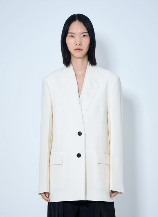 Toteme Women Raw Lapel Blazer