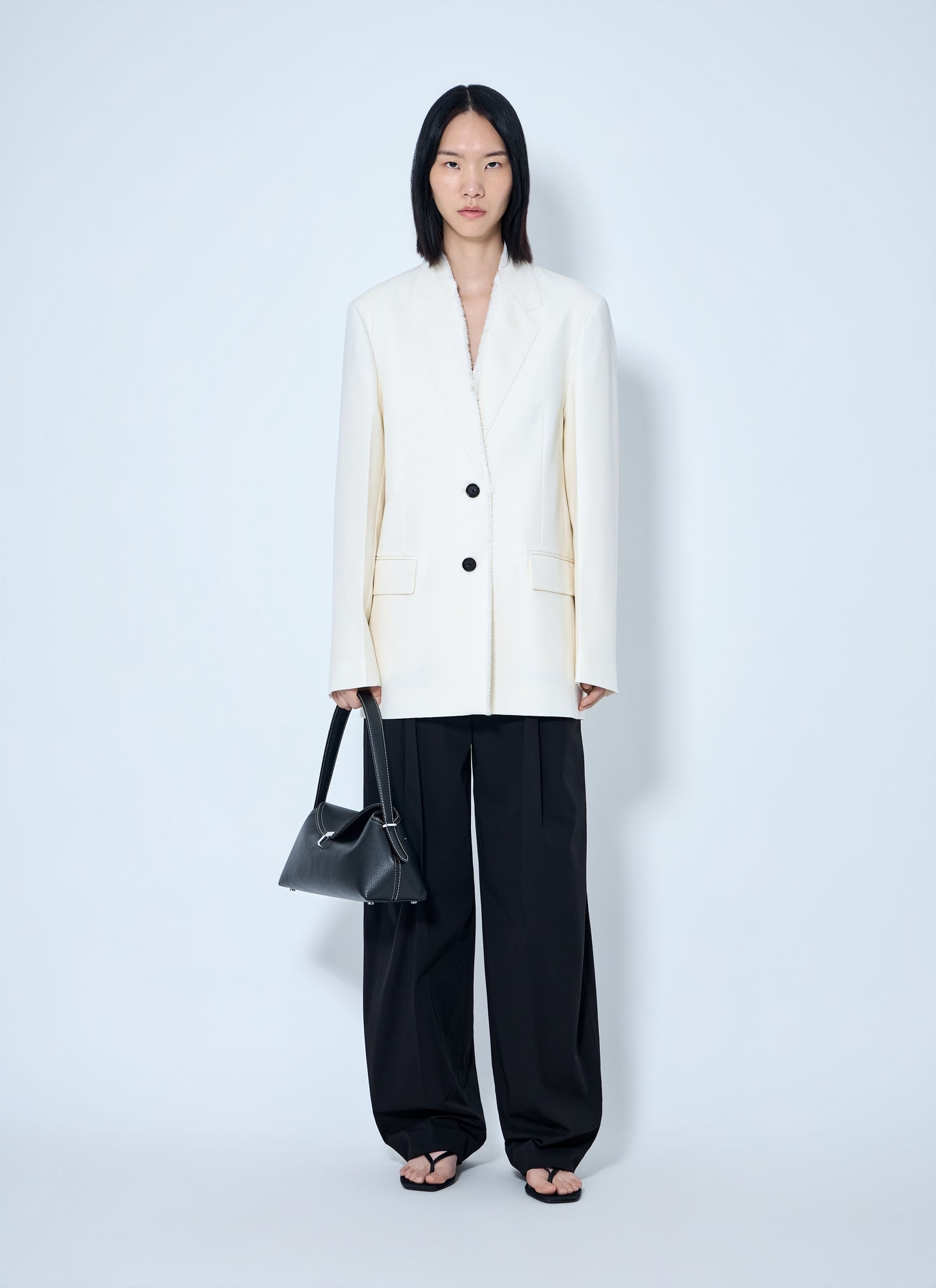 Toteme Women Raw Lapel Blazer