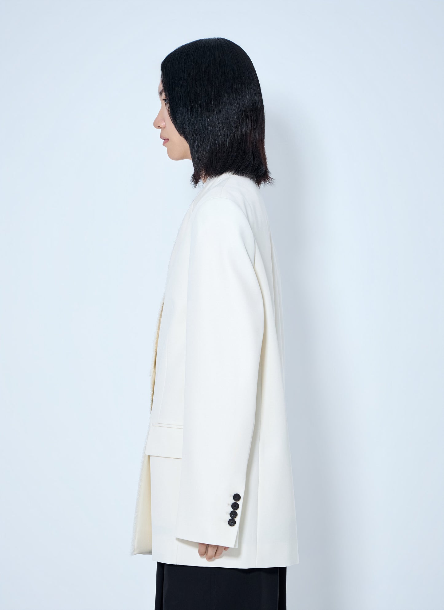 Toteme Women Raw Lapel Blazer