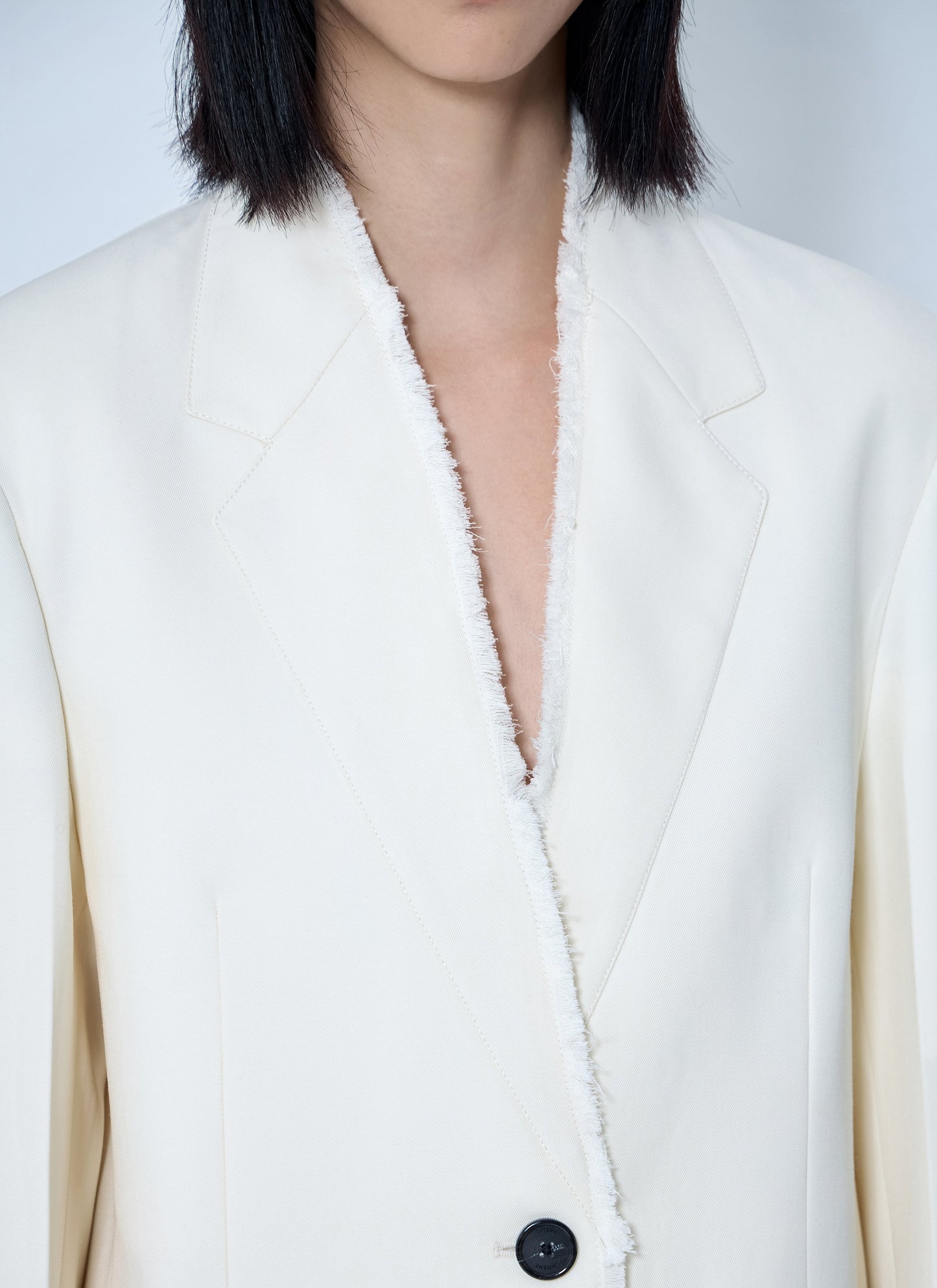 Toteme Women Raw Lapel Blazer