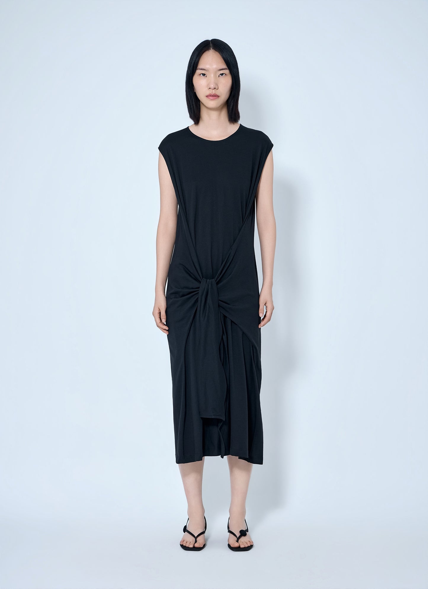 Toteme Women Tie-Waist Jersey Dress