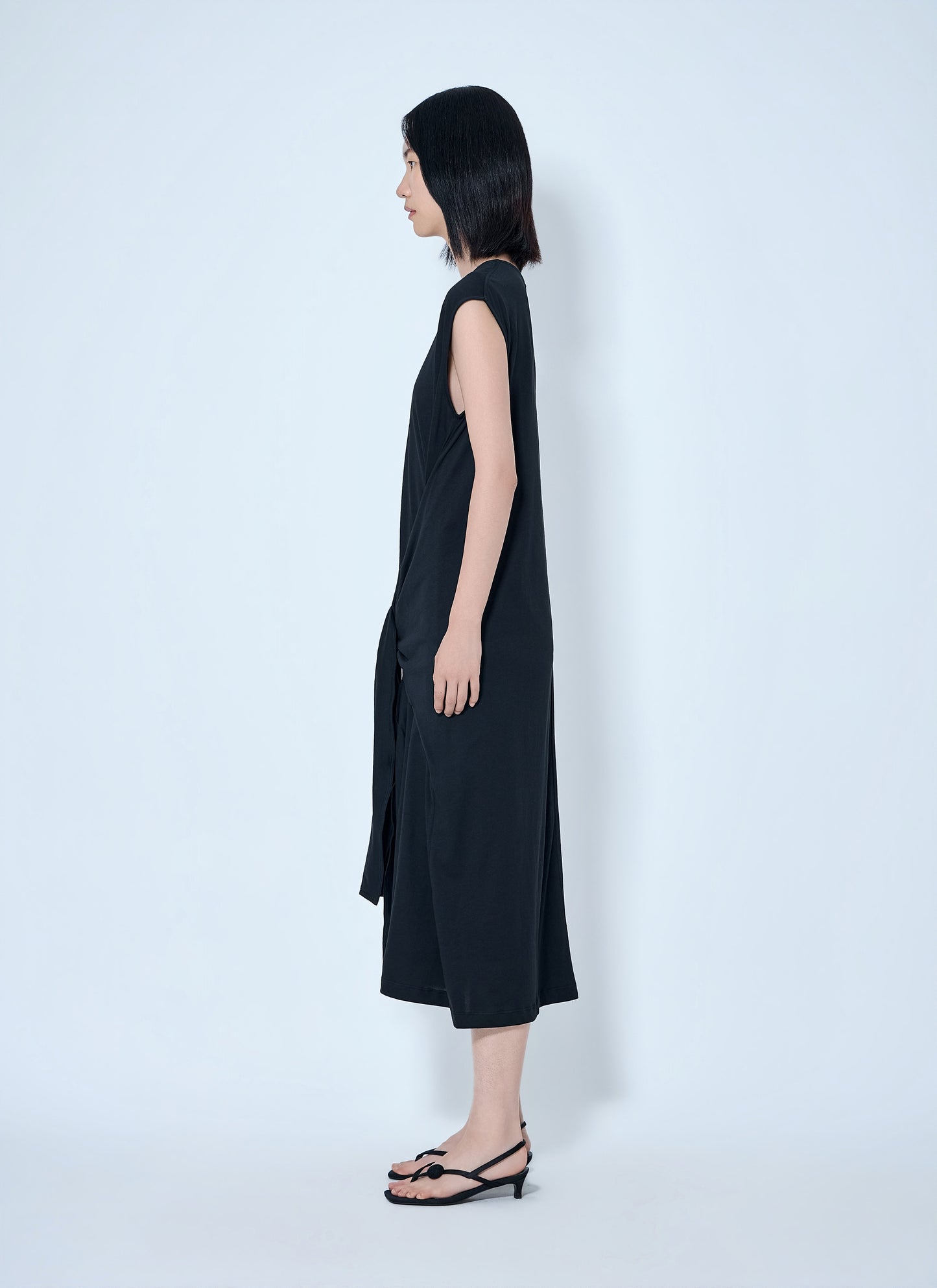 Toteme Women Tie-Waist Jersey Dress