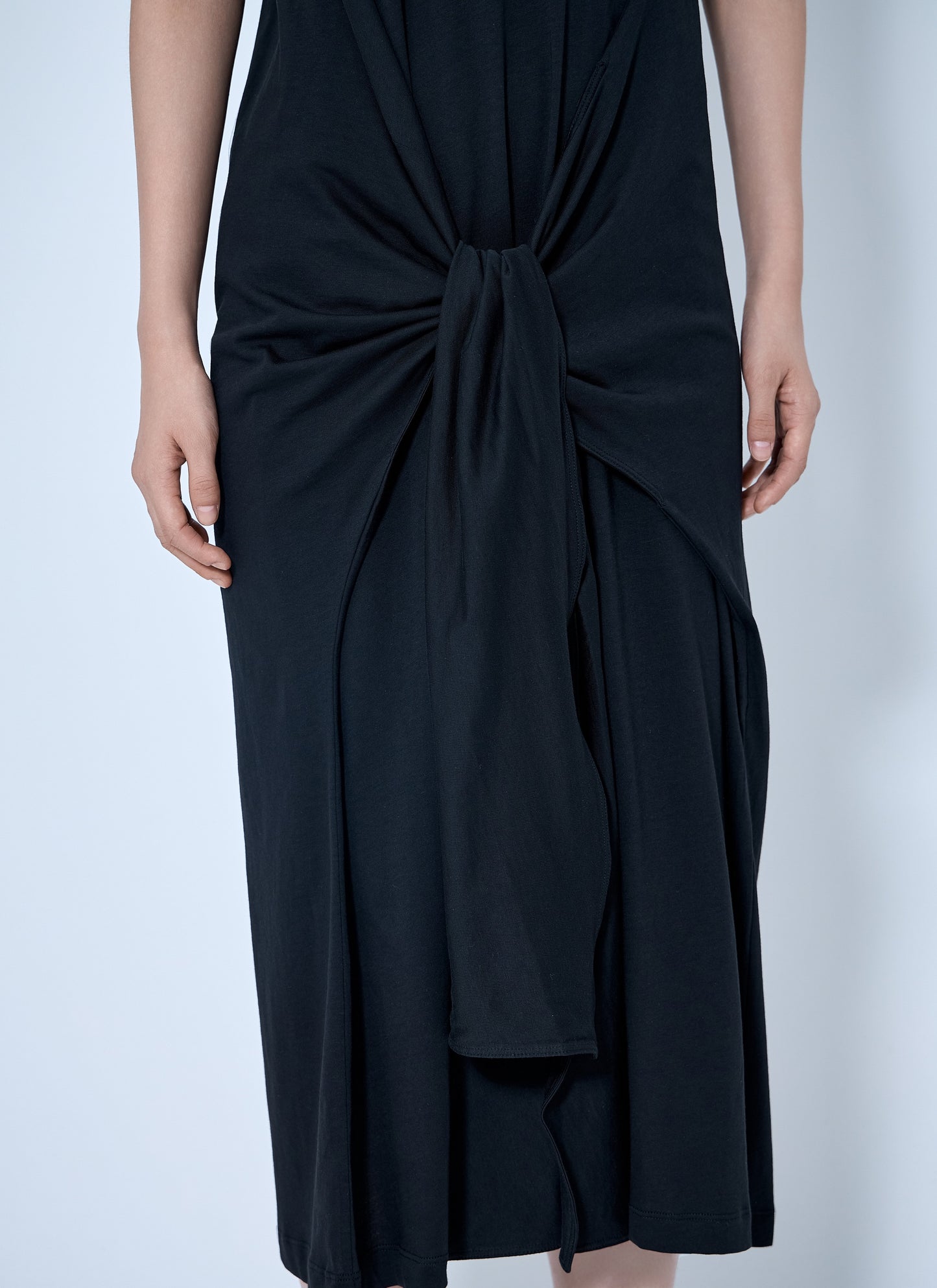 Toteme Women Tie-Waist Jersey Dress