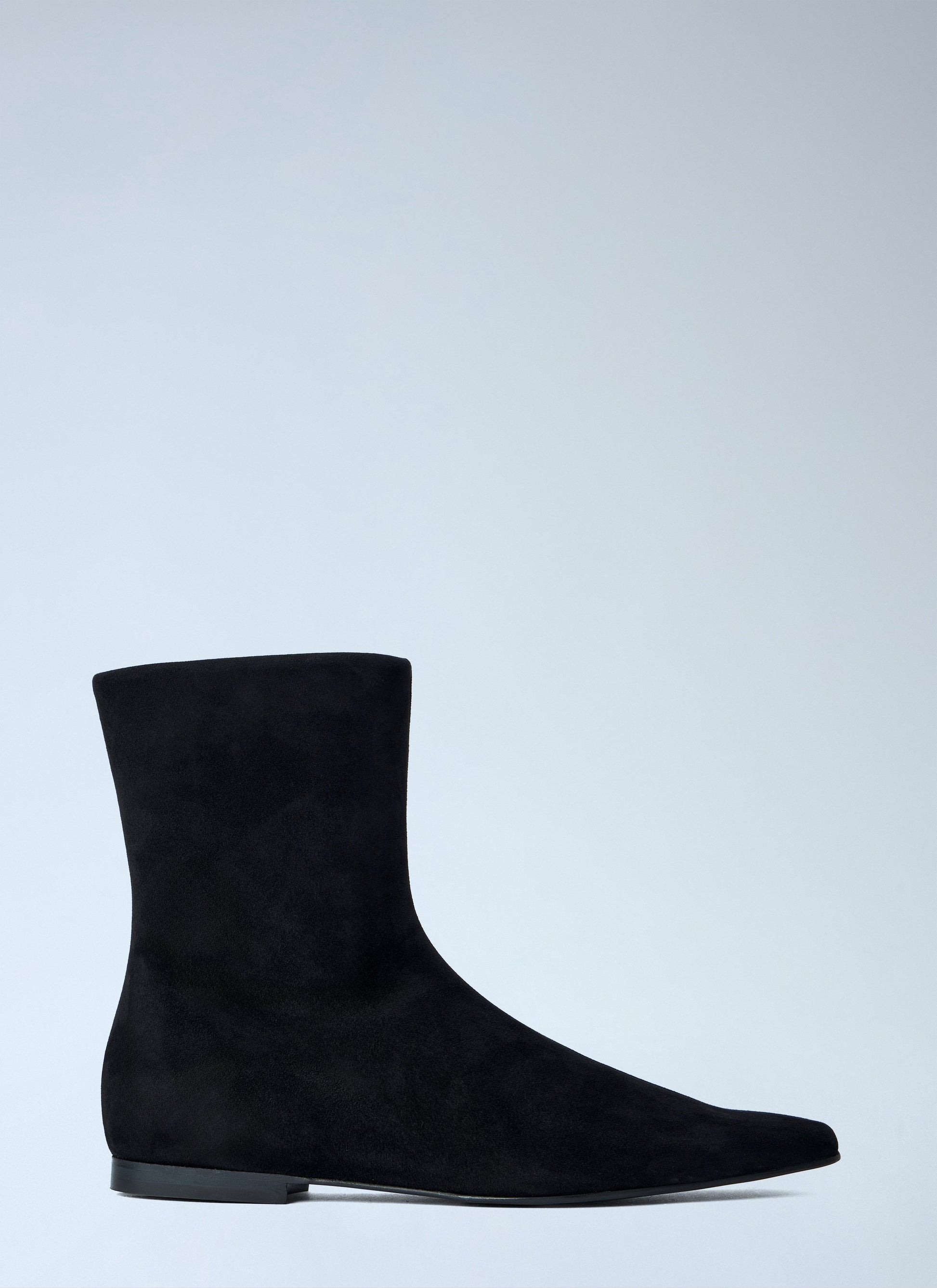 Toteme Women Zipped Suede Chelsea Boots TOTEME
