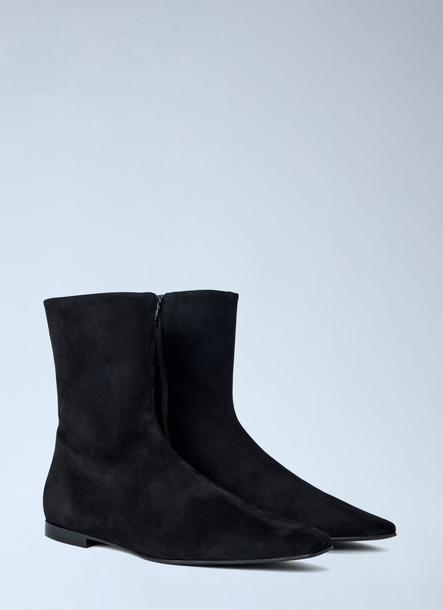 Toteme Women Zipped Suede Chelsea Boots TOTEME