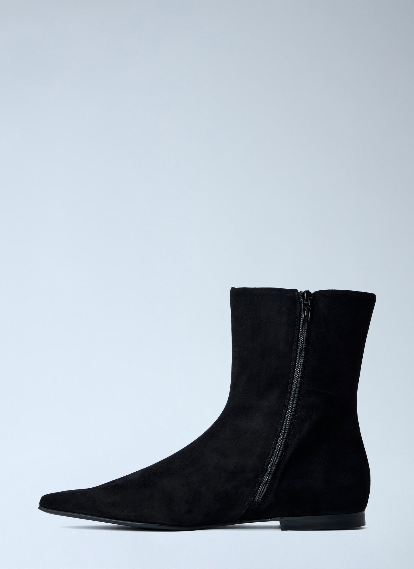 Toteme Women Zipped Suede Chelsea Boots TOTEME