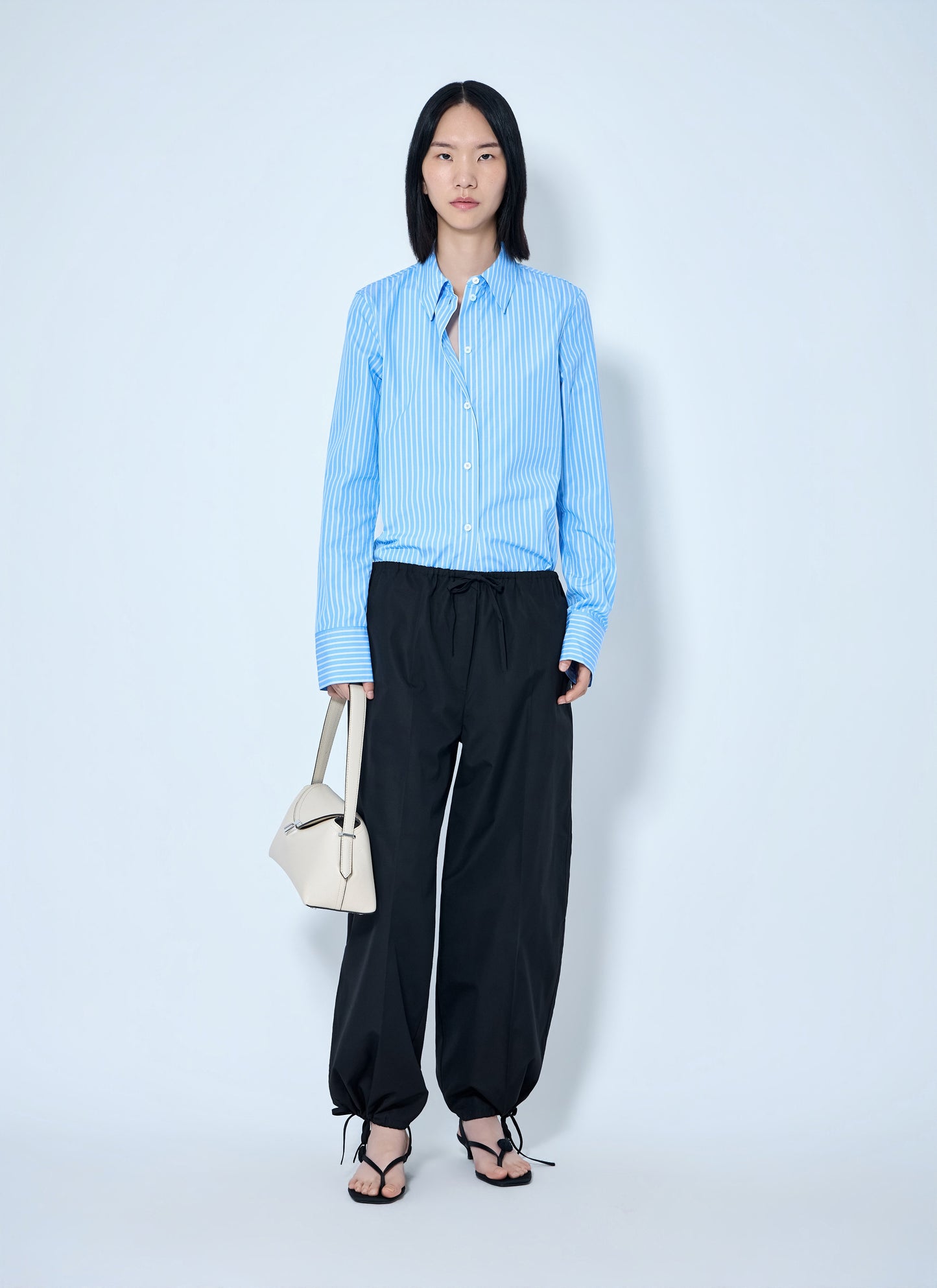 Toteme Women Striped Poplin Shirt TOTEME