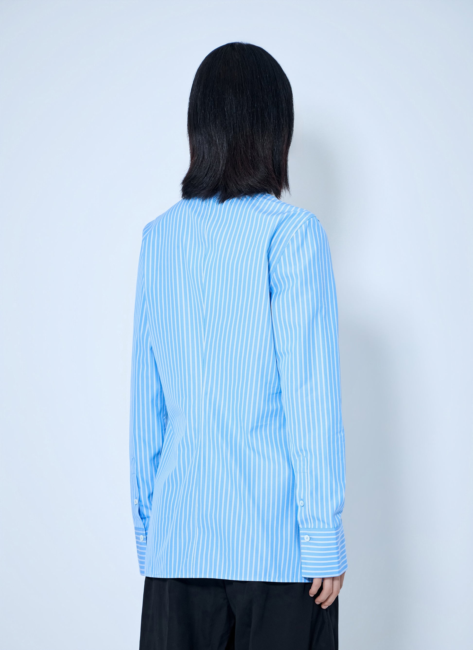 Toteme Women Striped Poplin Shirt TOTEME