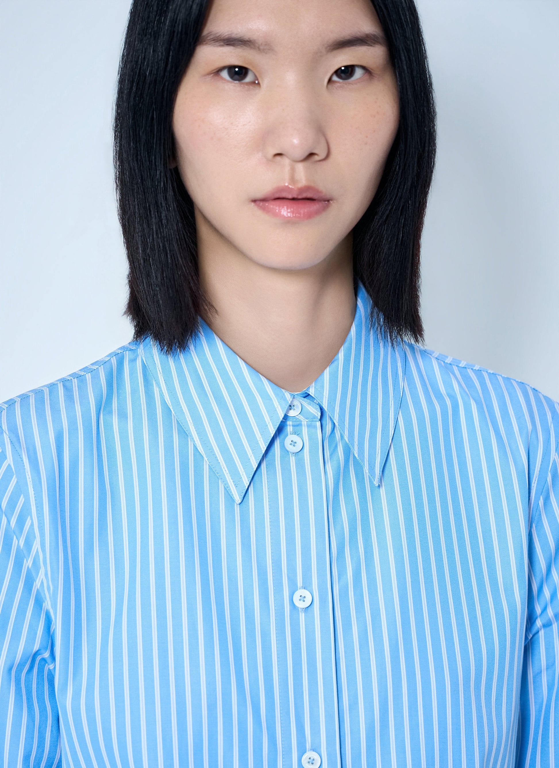 Toteme Women Striped Poplin Shirt TOTEME