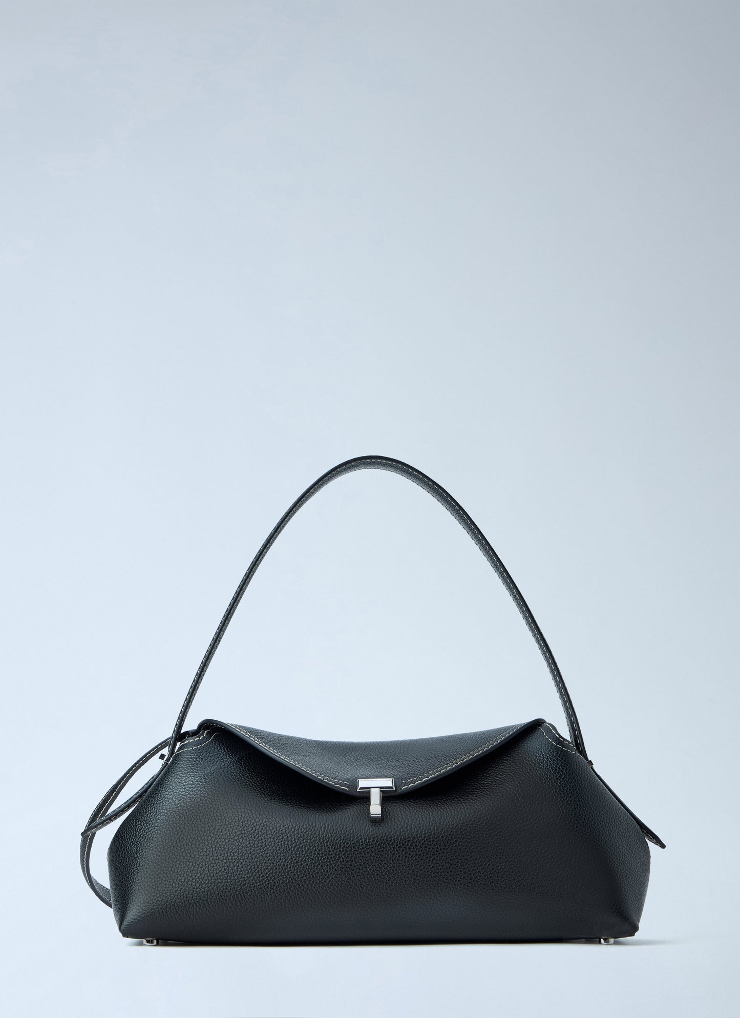 Toteme Women T-Lock Grained-Leather Shoulder Bag