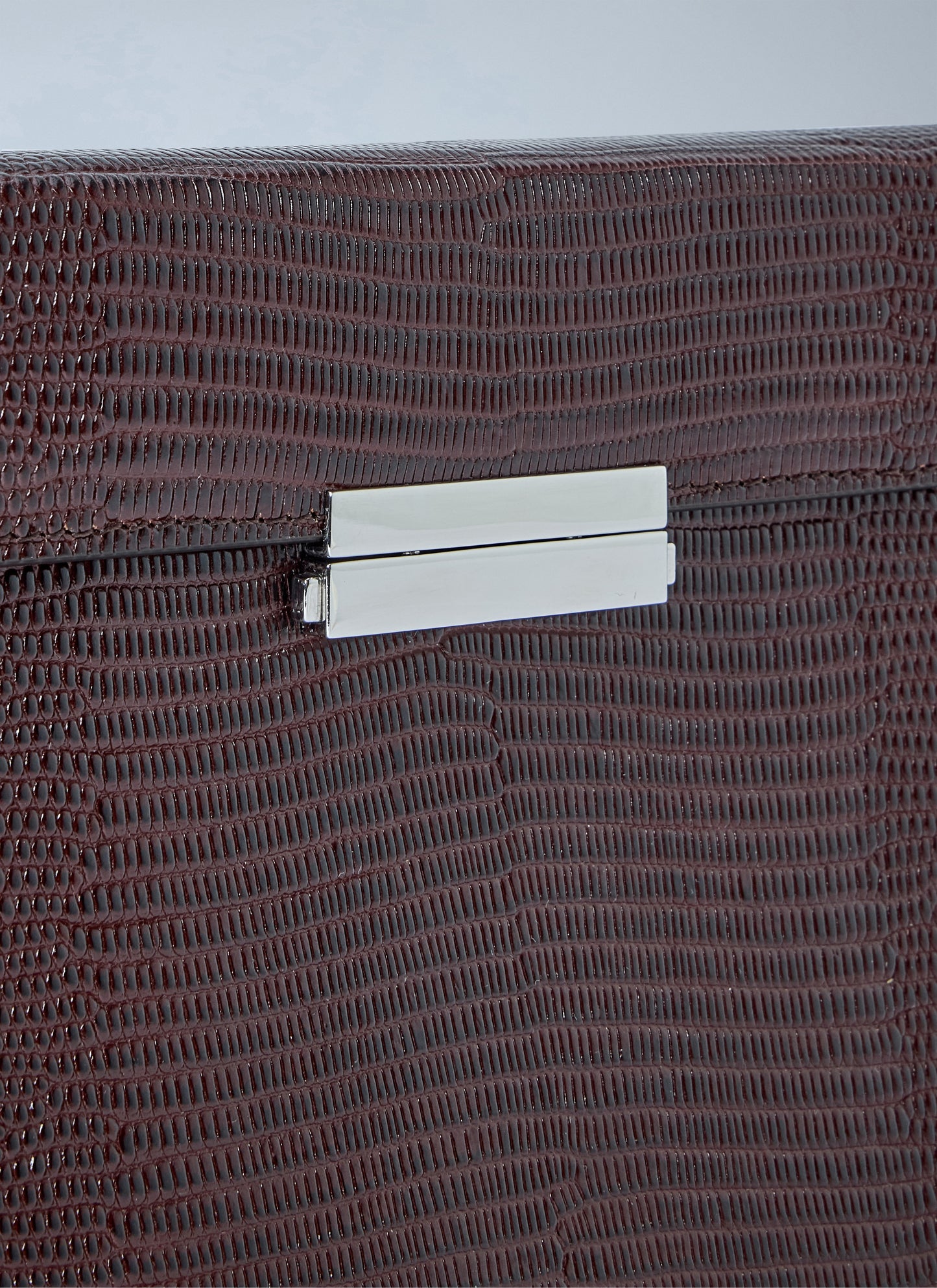 Toteme Women Clip Lizard-Embossed Shoulder Bag