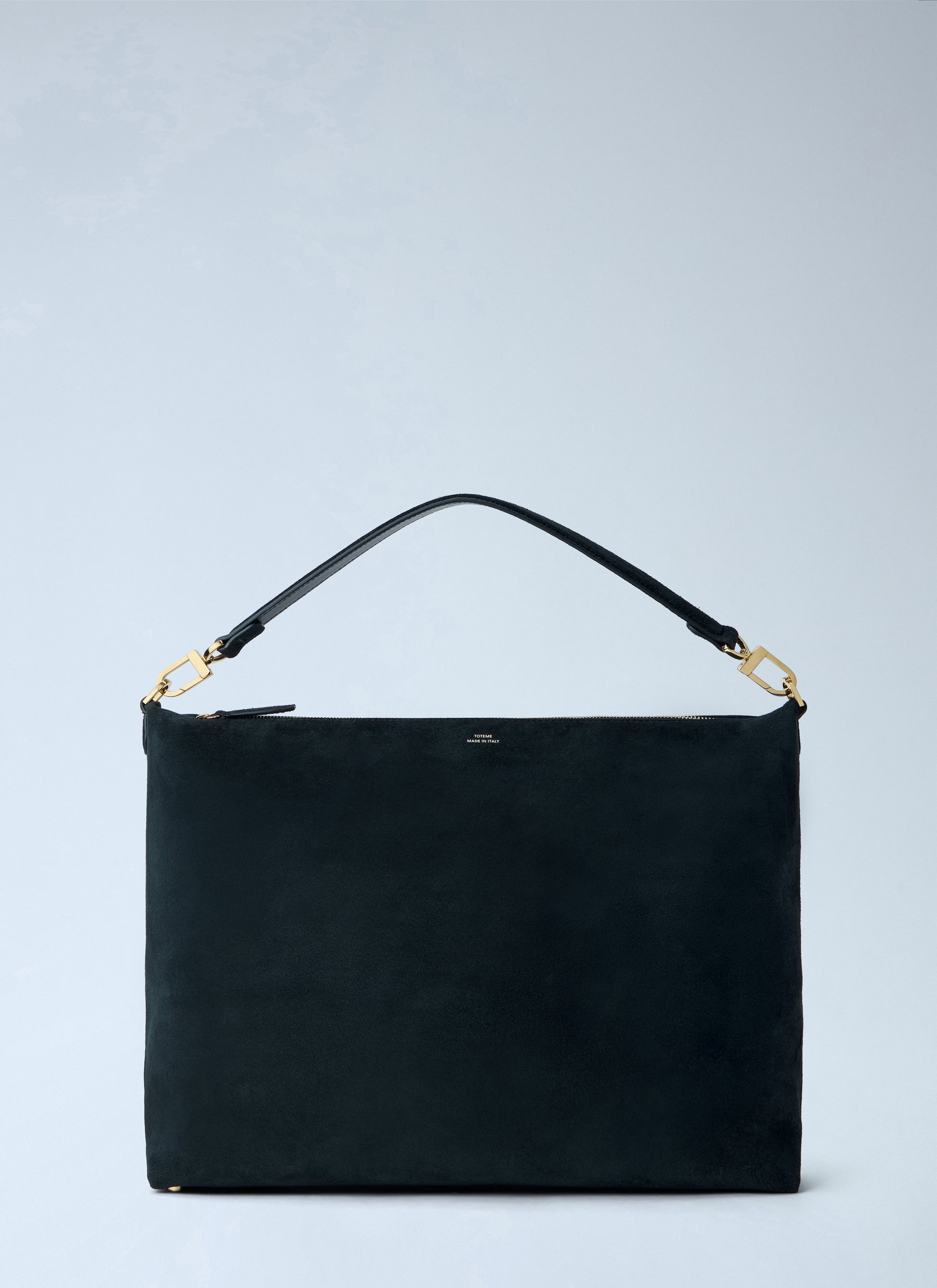 Toteme Women Medium Bevel Suede Shoulder Bag TOTEME