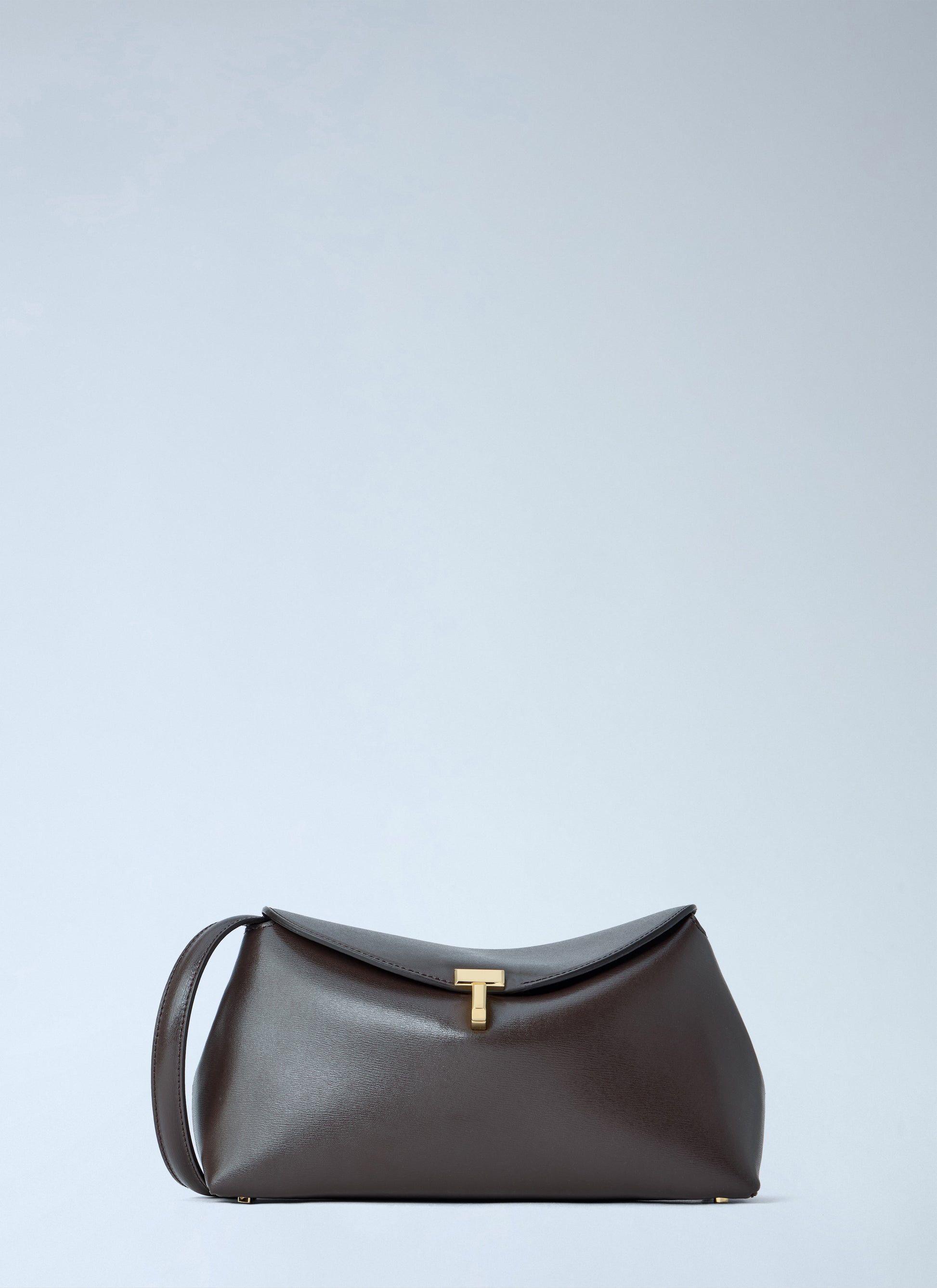 Toteme Women T-Lock Leather Clutch TOTEME