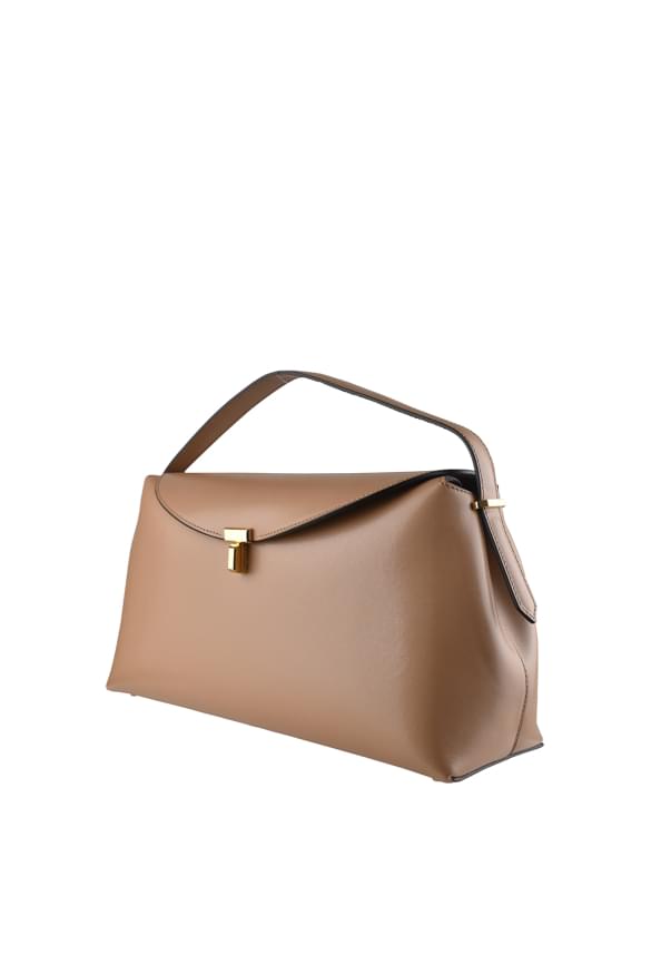 Toteme Women T-Lock Leather Top Handle Bag TOTEME