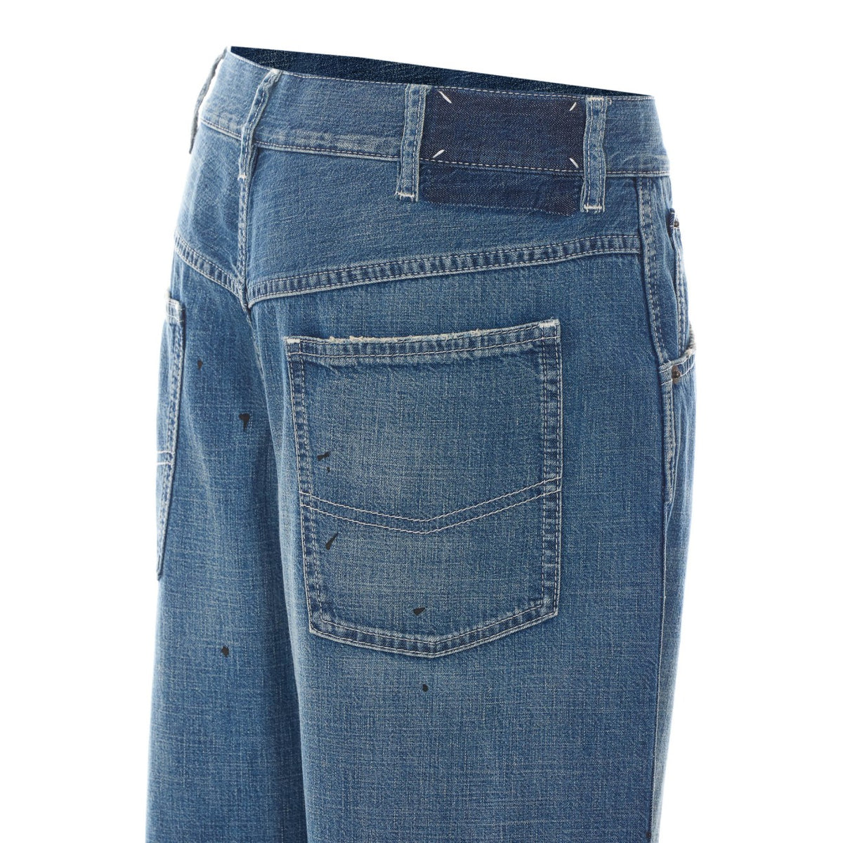 Maison Margiela Women Treated Denim Jeans MAISON MARGIELA