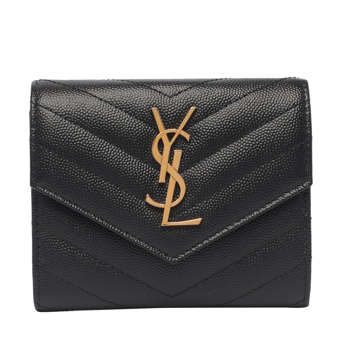 Saint Laurent Women Tri-Fold Matelasse' Cassandre Wallet SAINT LAURENT