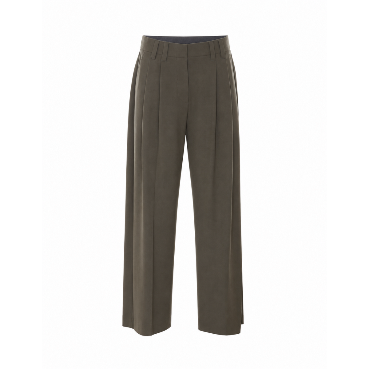 Brunello Cucinelli Women Tropical Luxury Wool Pants BRUNELLO CUCINELLI