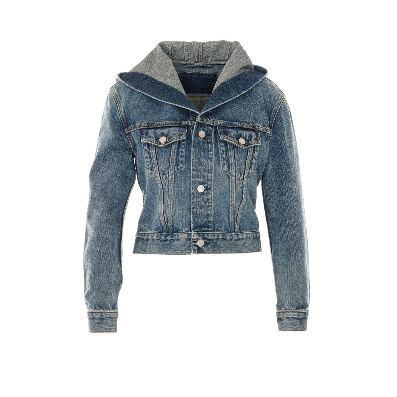 Alaia Women Trucker Denim Jacket ALAIA