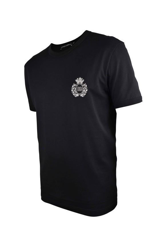 Dolce&Gabbana Men Heraldic Patch T-Shirt DOLCE & GABBANA