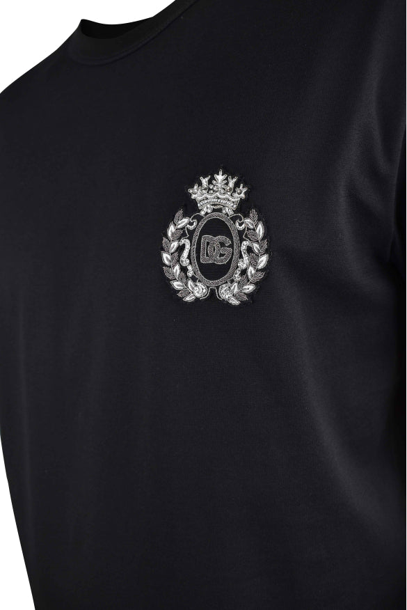 Dolce&Gabbana Men Heraldic Patch T-Shirt DOLCE & GABBANA