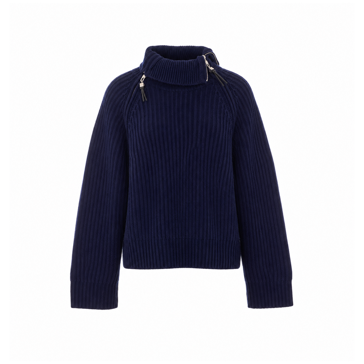 Ganni Women Turtleneck In Double Knit GANNI