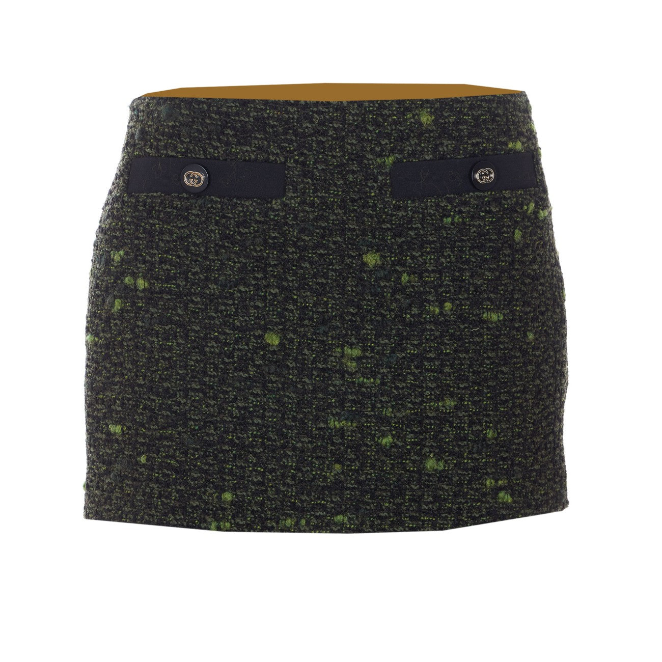 Gucci Women Tweed Mini Skirt GUCCI