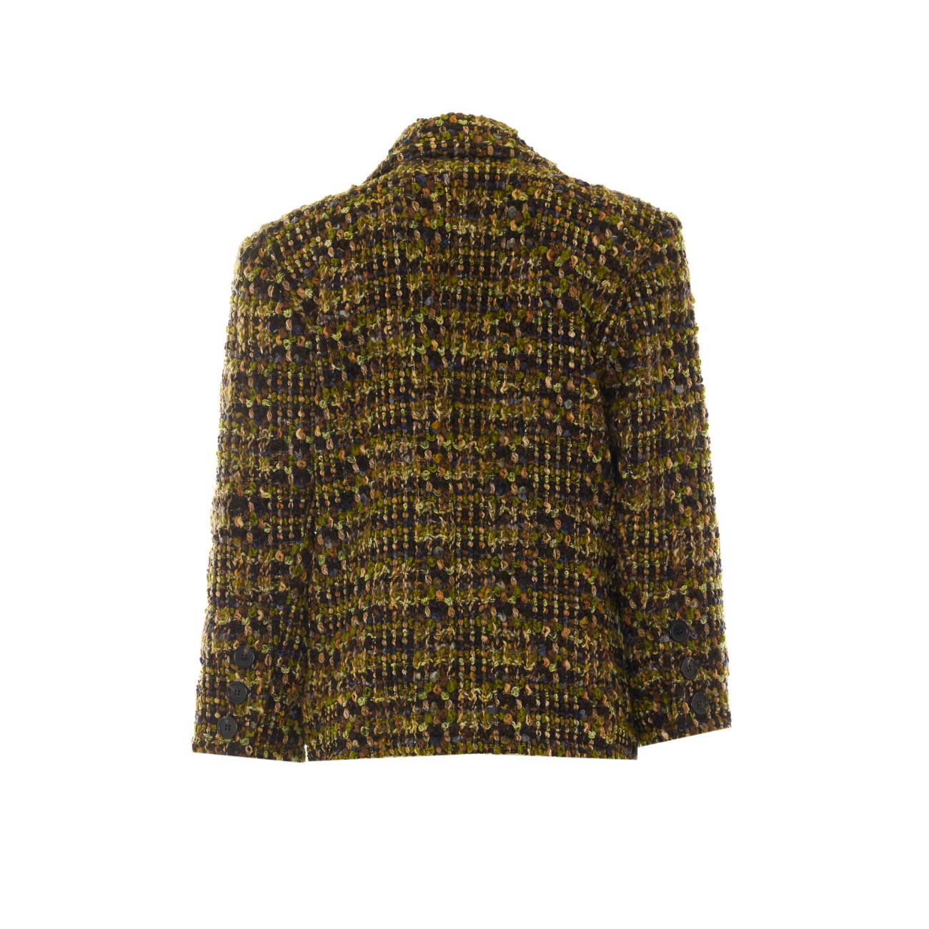 Saint Laurent Women Tweed Single Breasted Jacket SAINT LAURENT