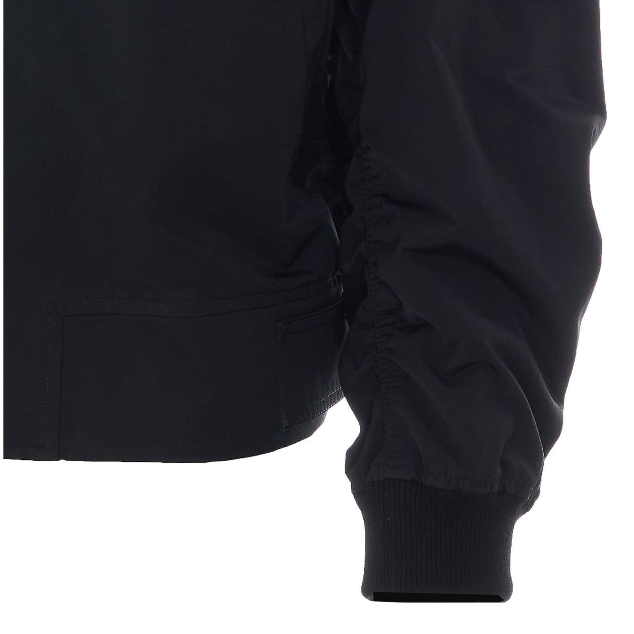 Bottega Veneta Men Twill Blouson With Intrecciato Collar BOTTEGA VENETA