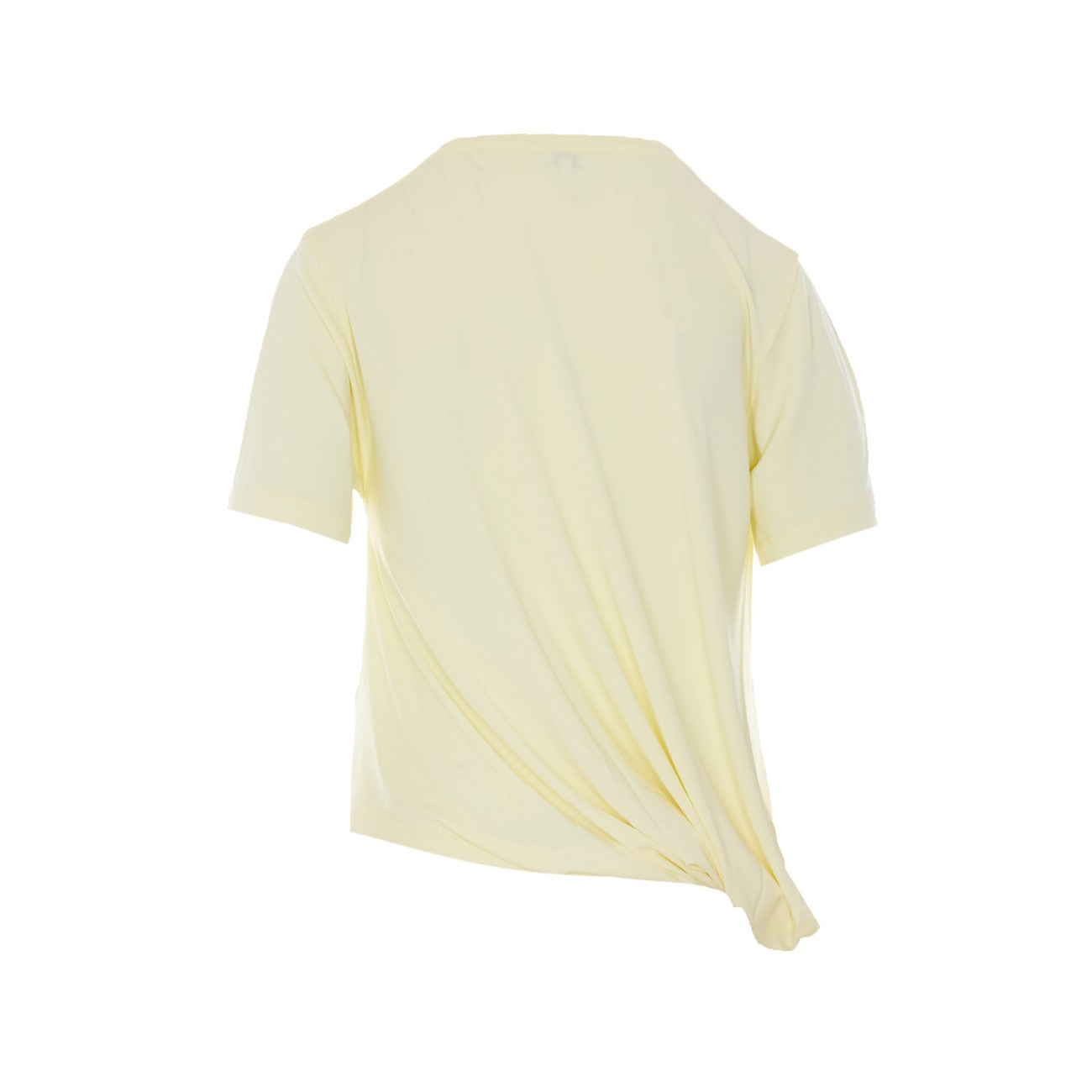 Loewe Women Twisted Draped Top With Anagram Logo LOEWE