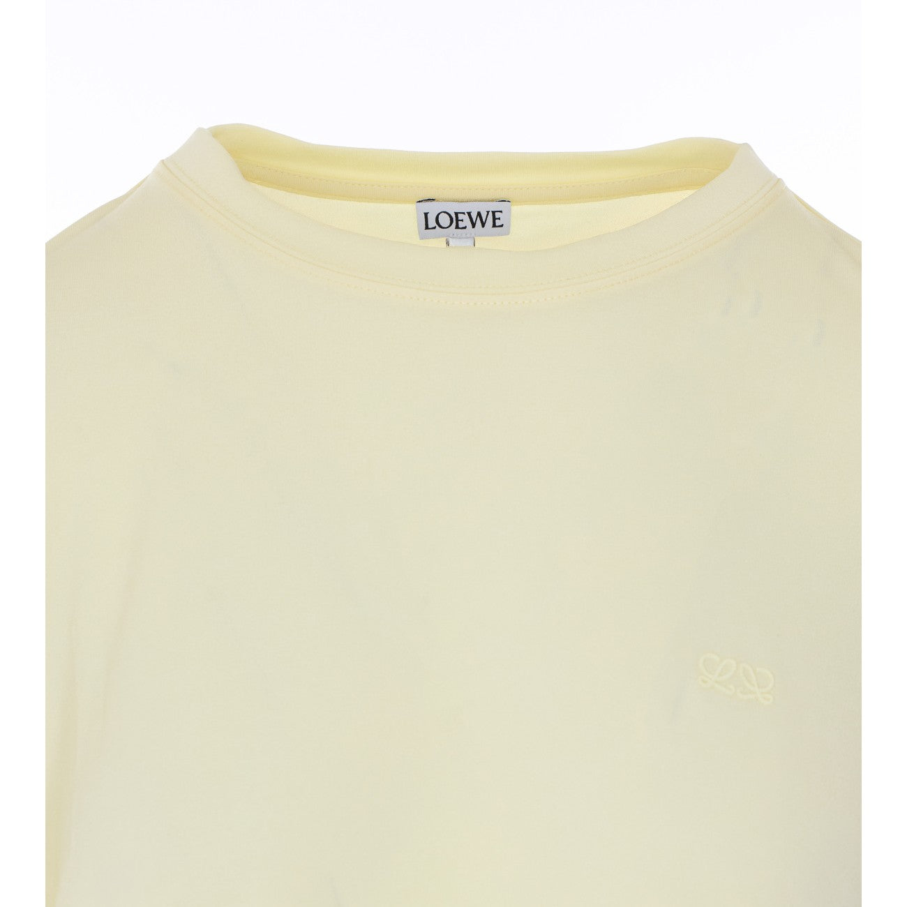 Loewe Women Twisted Draped Top With Anagram Logo LOEWE