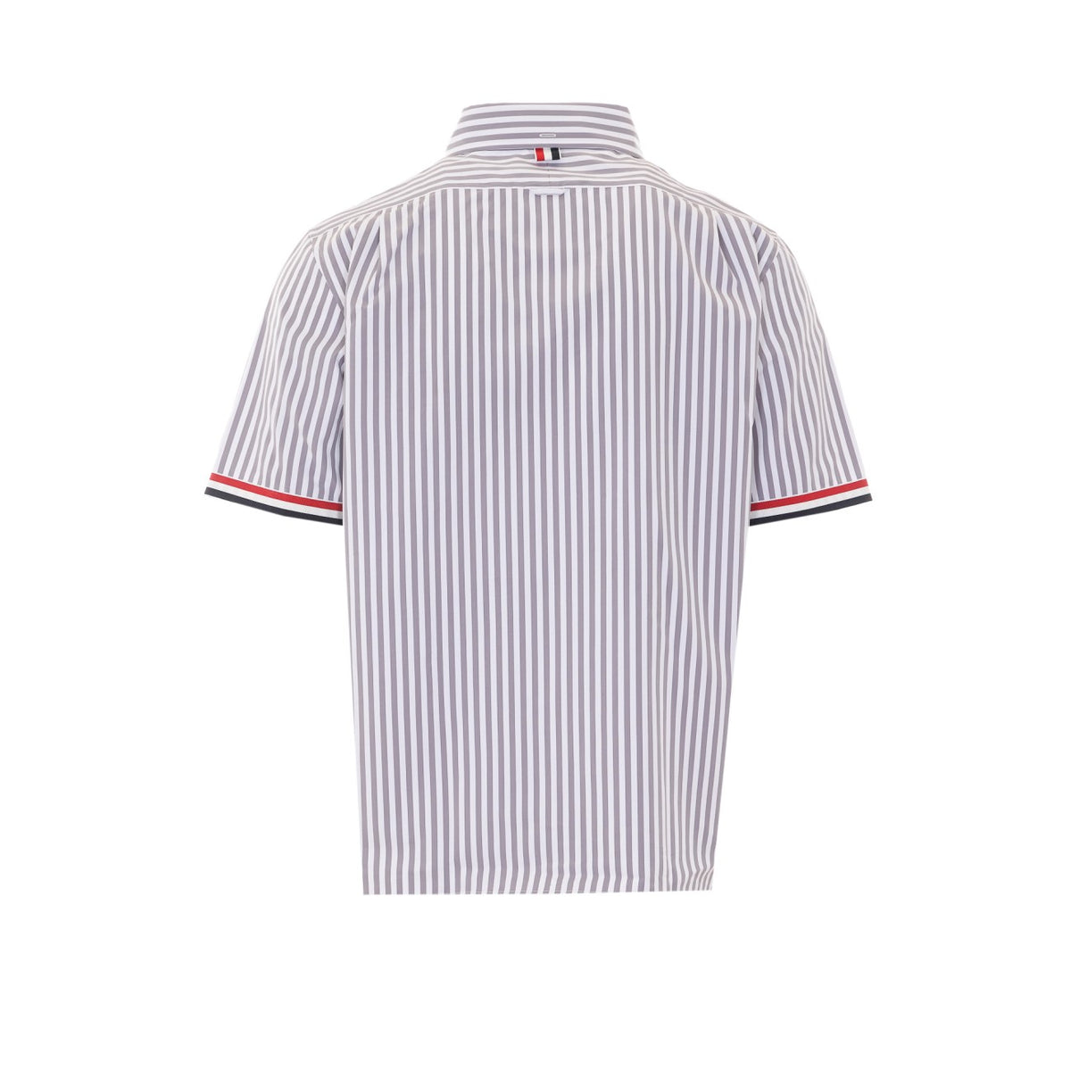 Thom Browne Men University Stripe Short Sleeves Shirt THOM BROWNE