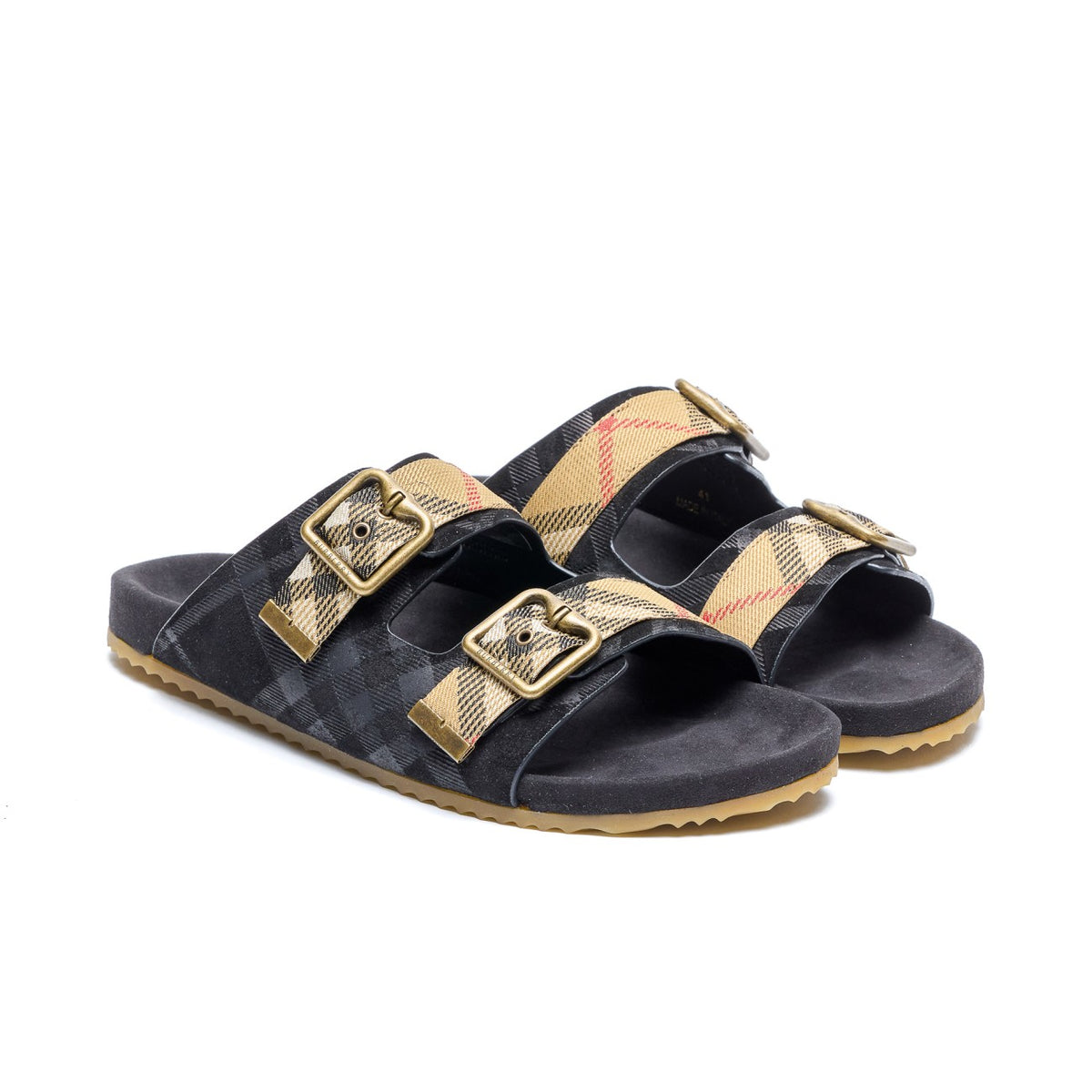Burberry Men Urchin Check Sandals BURBERRY