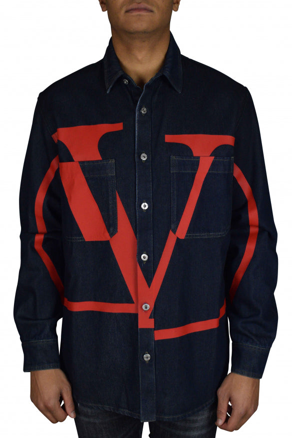 Valentino Garavani Men Denim Jacket VALENTINO GARAVANI