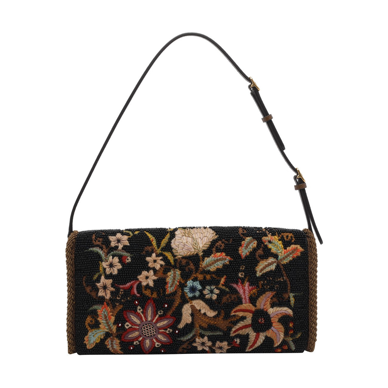 Valentino Garavani Women Valentino Devain Embroidered Small Shoulder Bag
