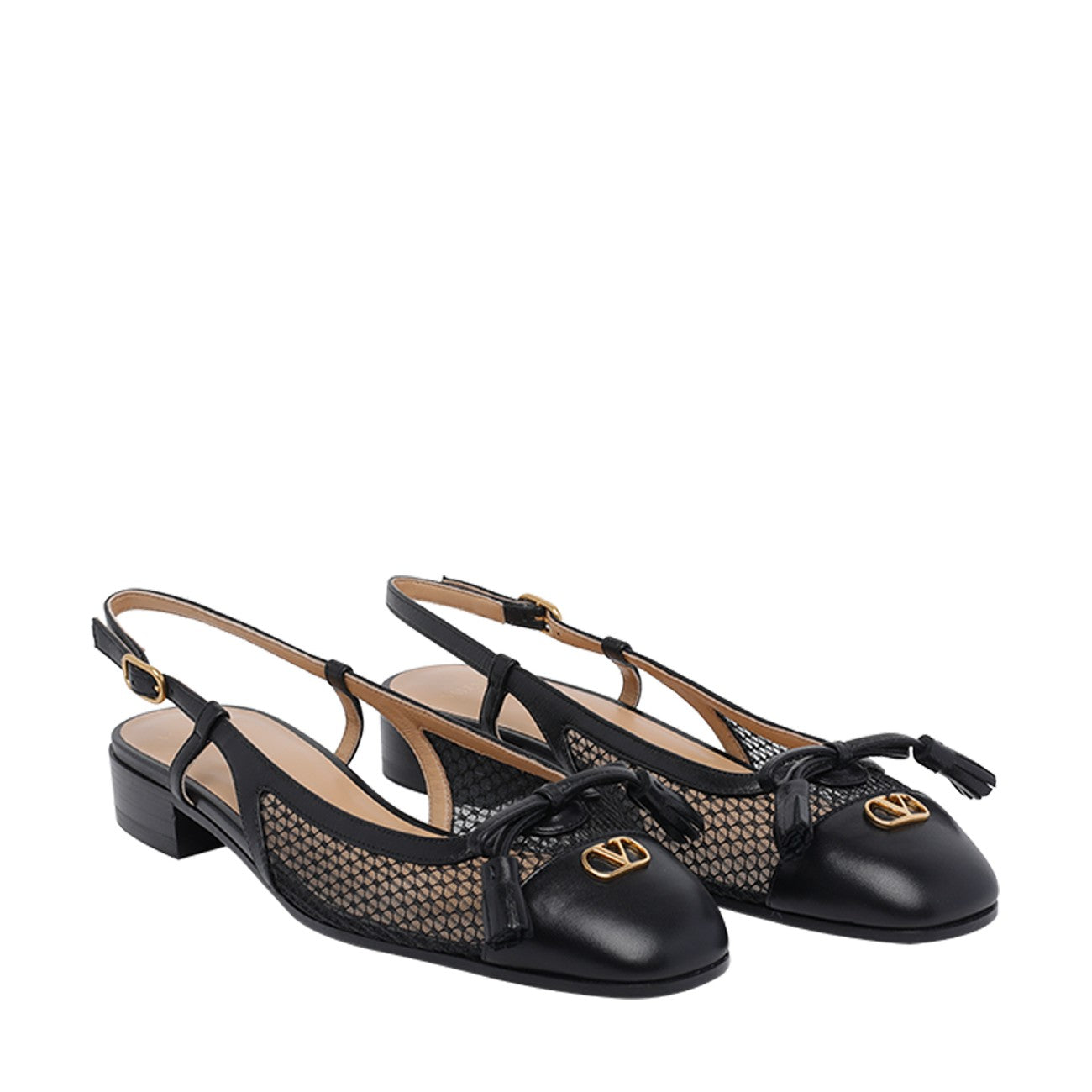 Valentino Garavani Women Valet Du Roi Slingback Ballets VALENTINO GARAVANI