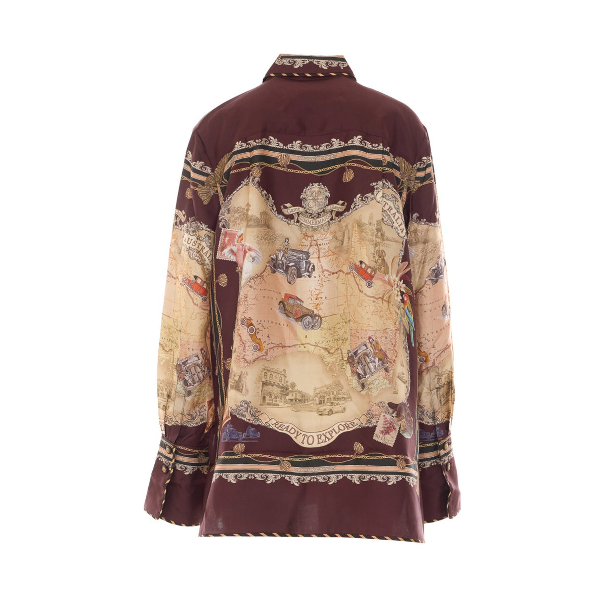 Zimmermann Women Valiant Twill Shirt ZIMMERMANN