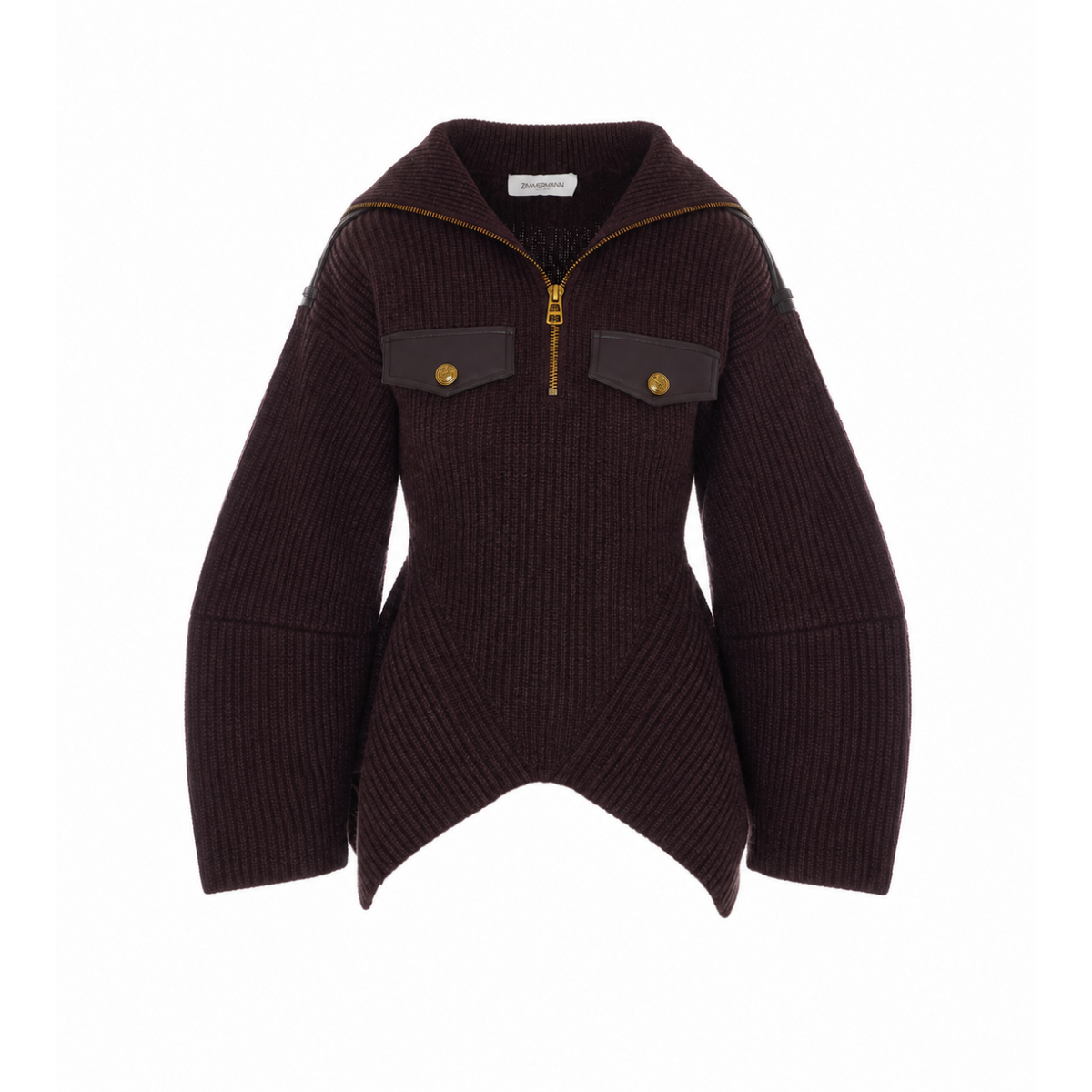 Zimmermann Women Valiant Utility Knitted Sweater ZIMMERMANN