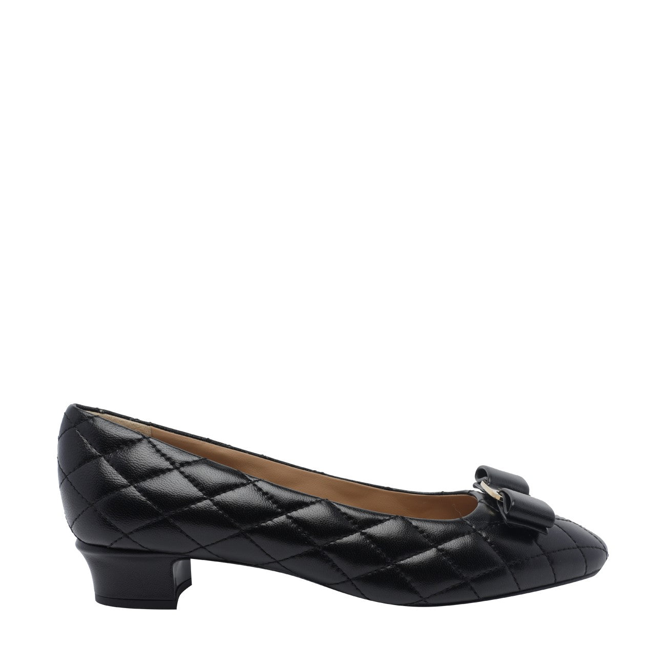 Ferragamo Women Vara 2.0 Quilted Pumps FERRAGAMO
