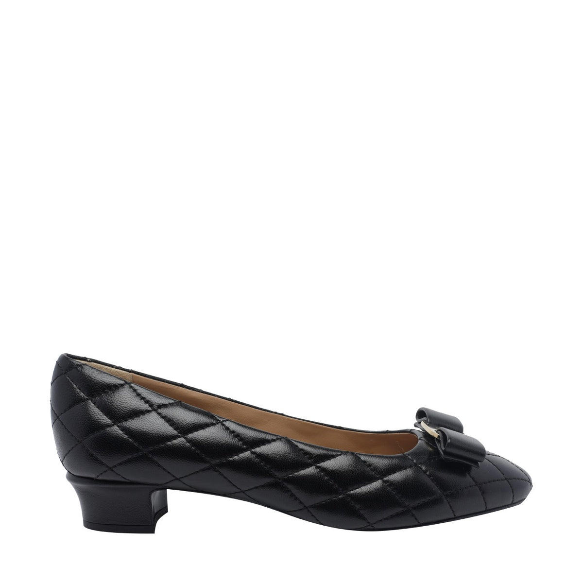 Ferragamo Women Vara 2.0 Quilted Pumps FERRAGAMO