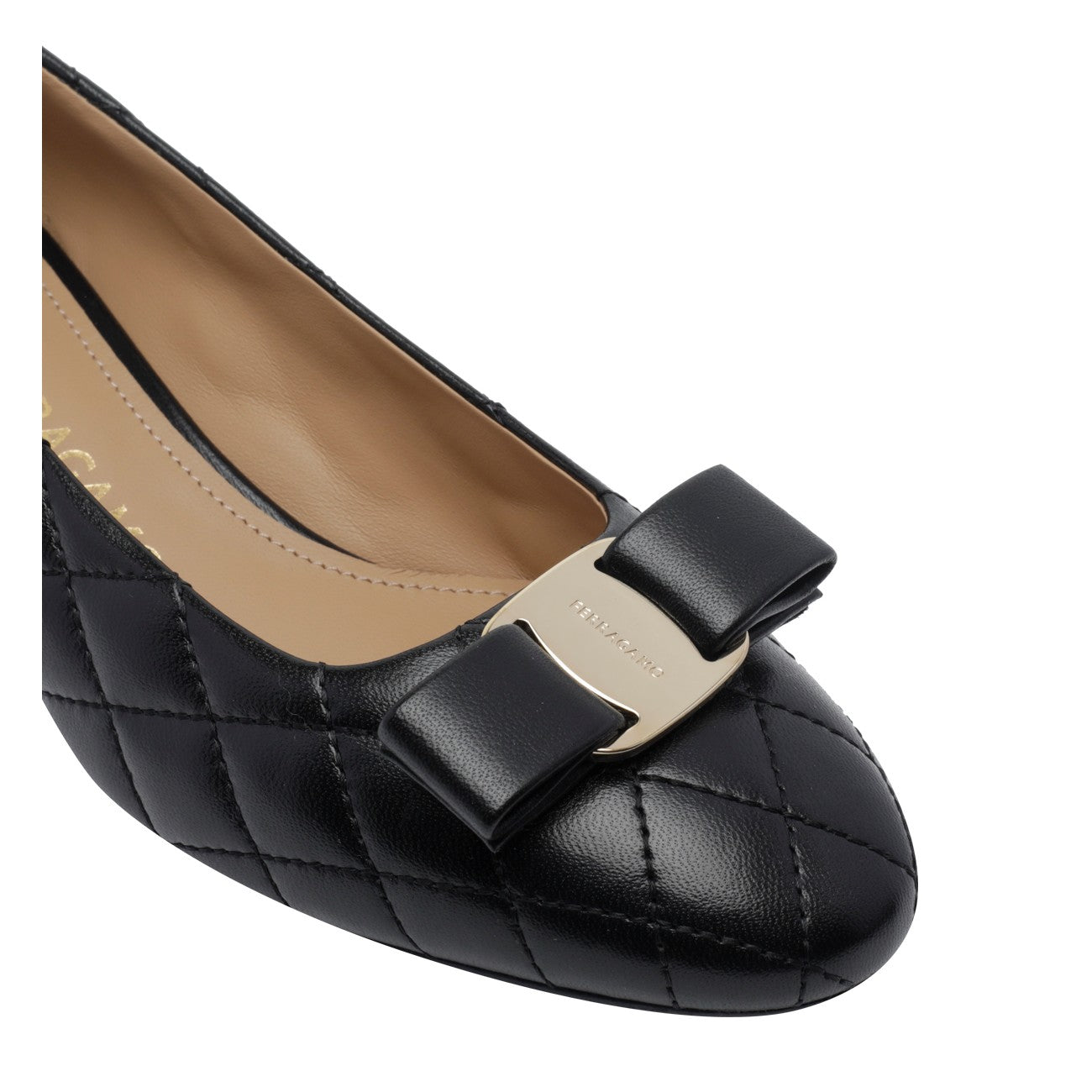 Ferragamo Women Vara 2.0 Quilted Pumps FERRAGAMO