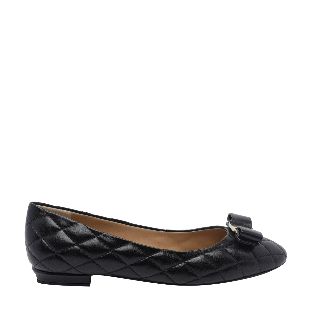 Ferragamo Women Varina Quilt Ballets FERRAGAMO